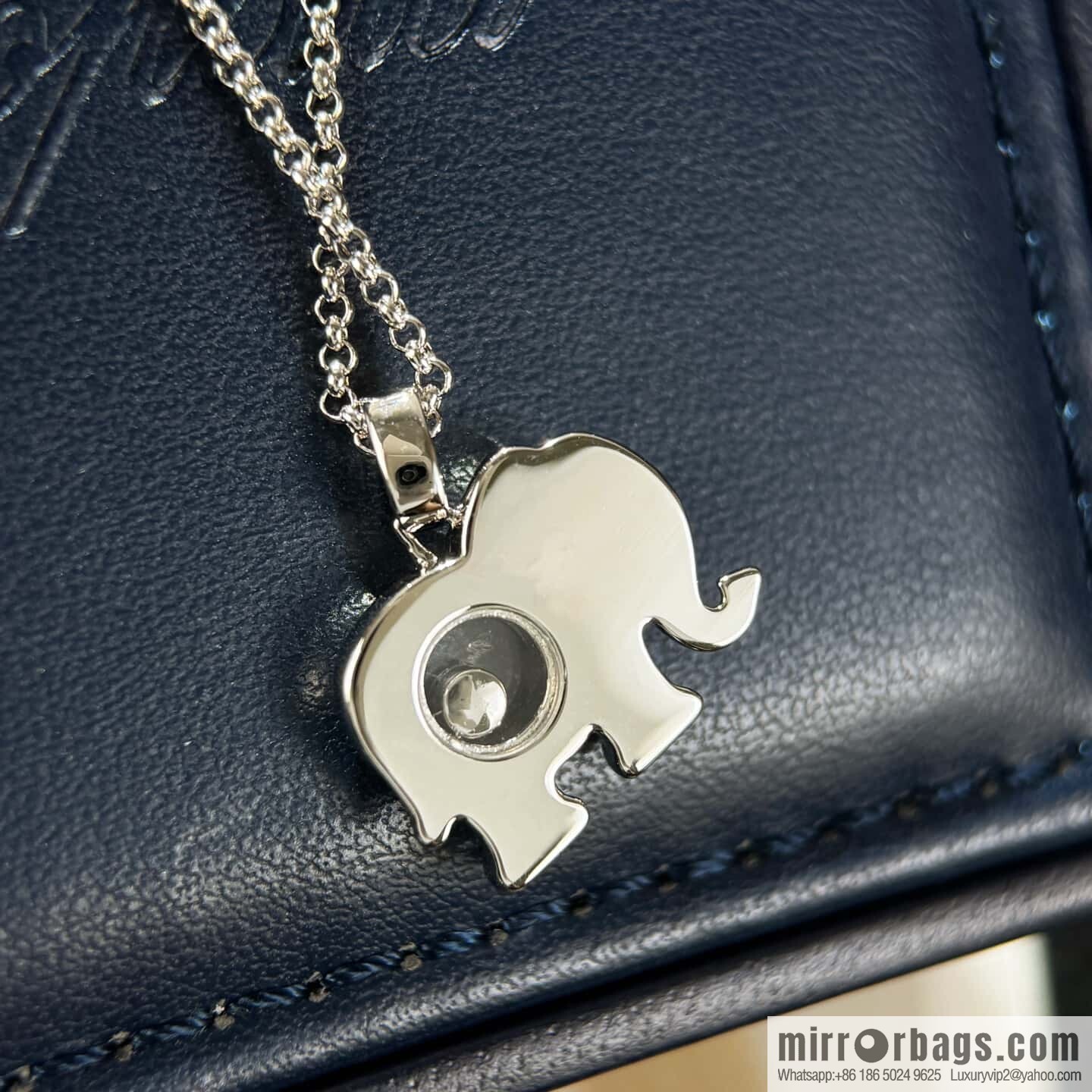 ❗️New ❗️ Chopard Happy Diamonds Baby Elephant Necklace