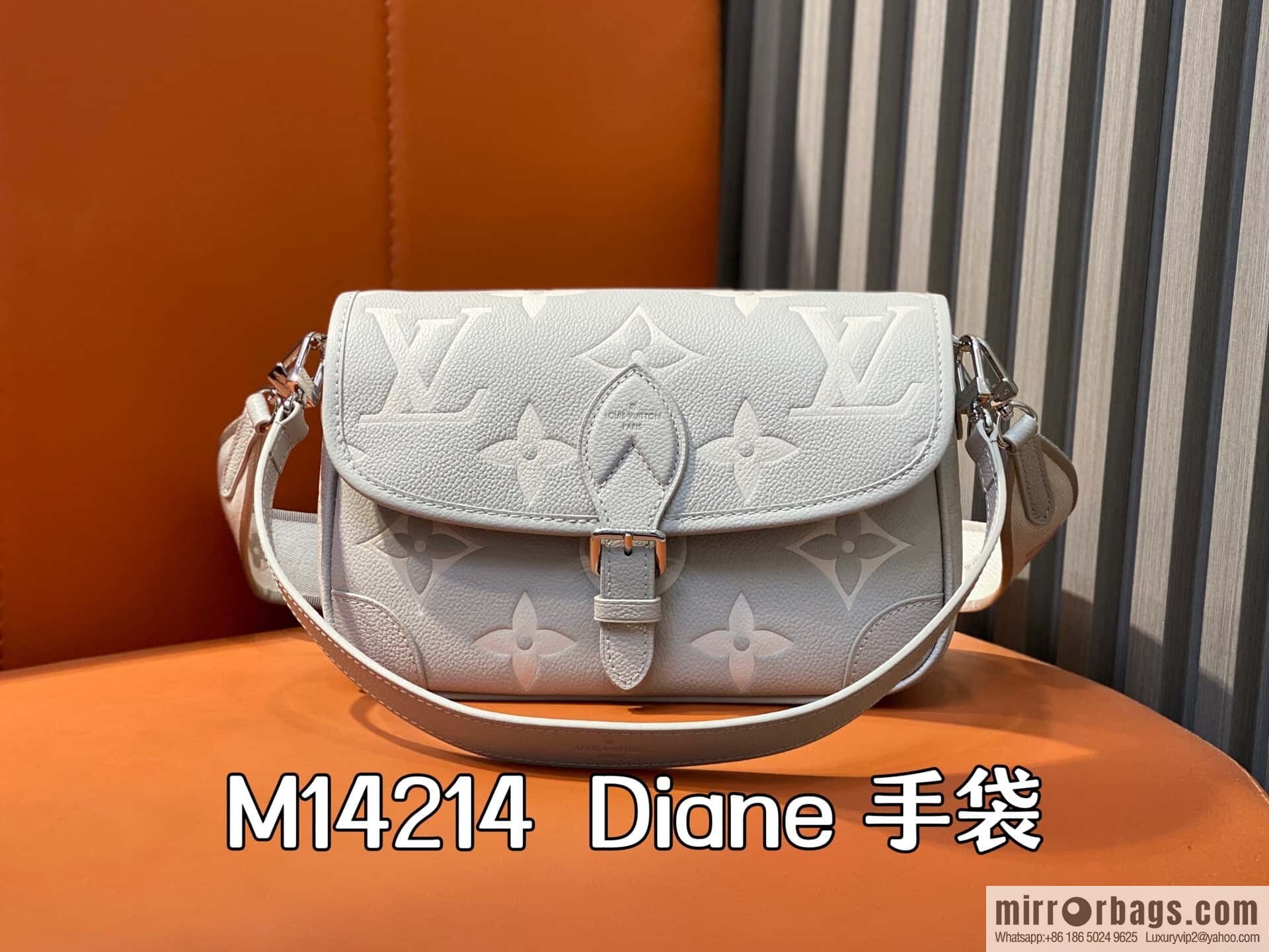 [Original order boutique] M14214 taro purple, full picofarad stick bag Diane handbag M46386