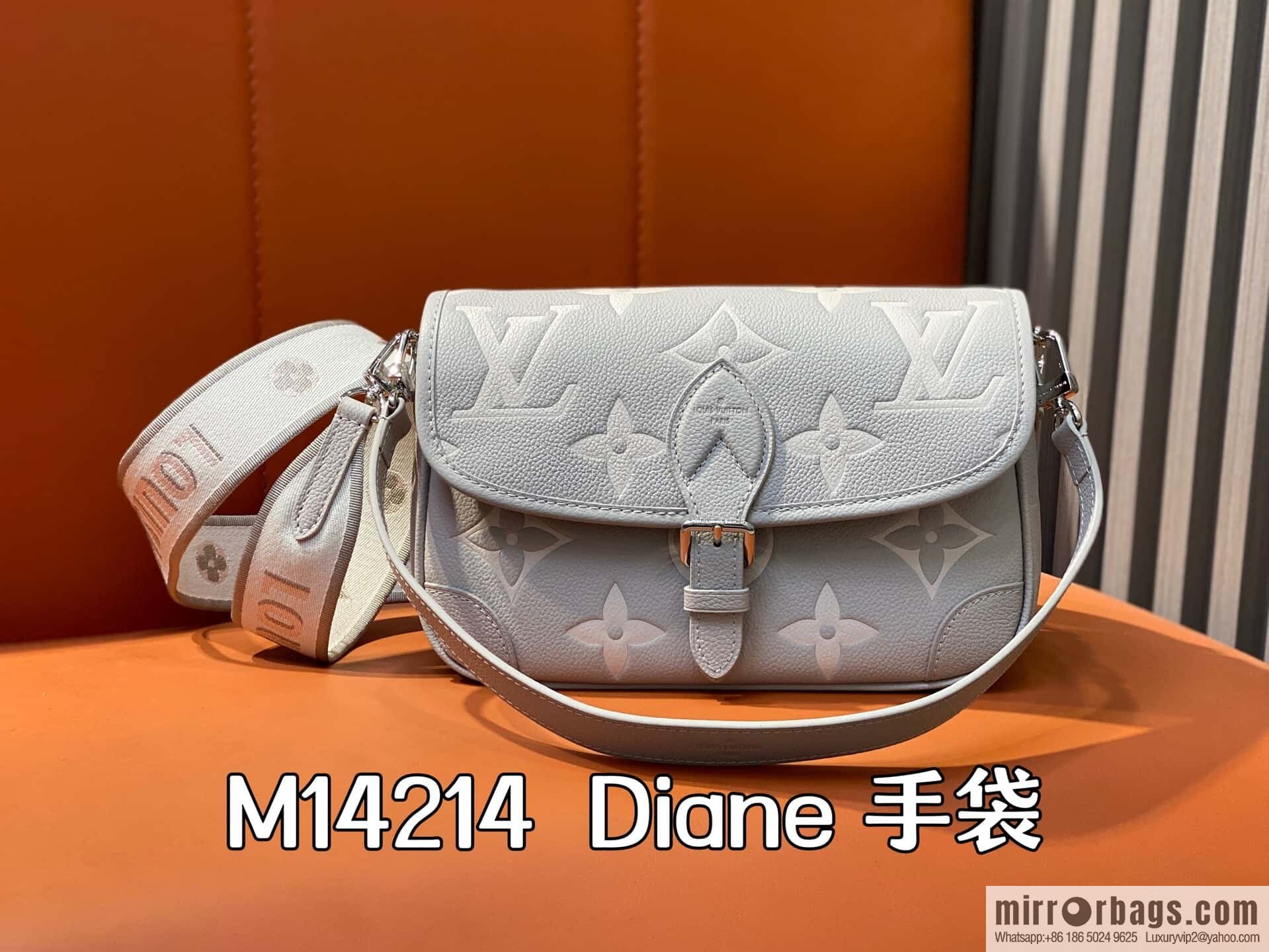 [Original order boutique] M14214 taro purple, full picofarad stick bag Diane handbag M46386