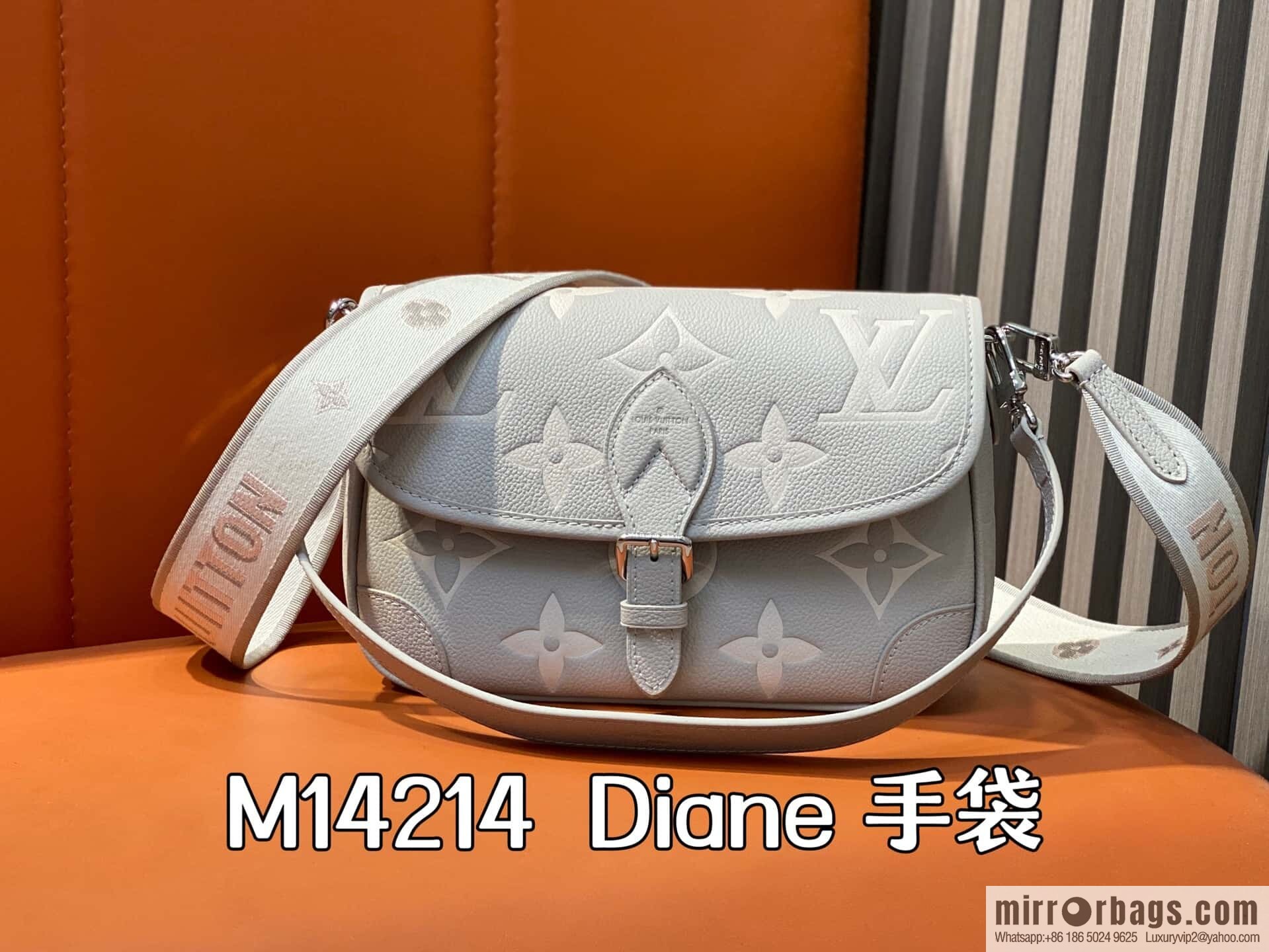 [Original order boutique] M14214 taro purple, full picofarad stick bag Diane handbag M46386
