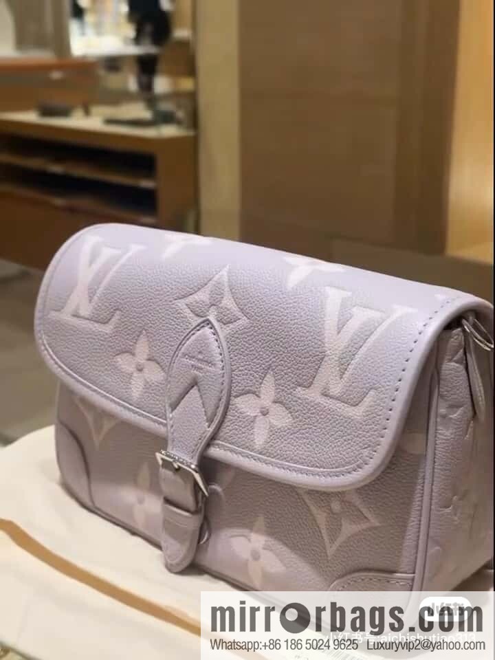 [Original order boutique] M14214 taro purple, full picofarad stick bag Diane handbag M46386