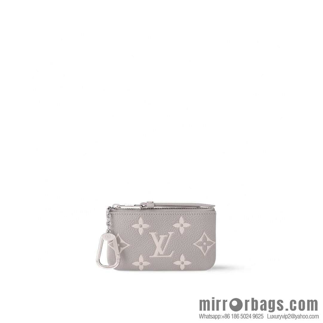 [Original order boutique] M13793 taro purple, full leather key bag, change bag.