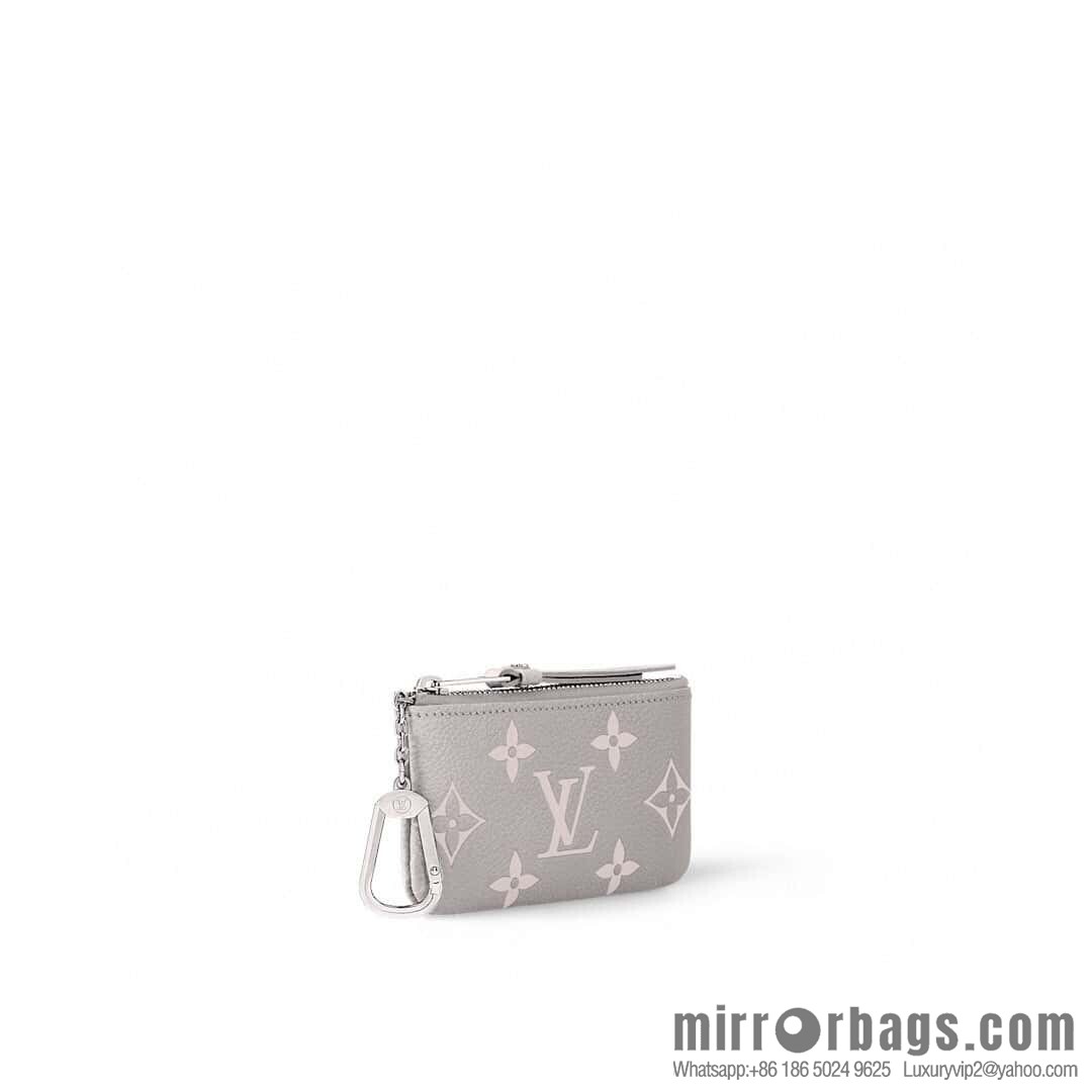 [Original order boutique] M13793 taro purple, full leather key bag, change bag.
