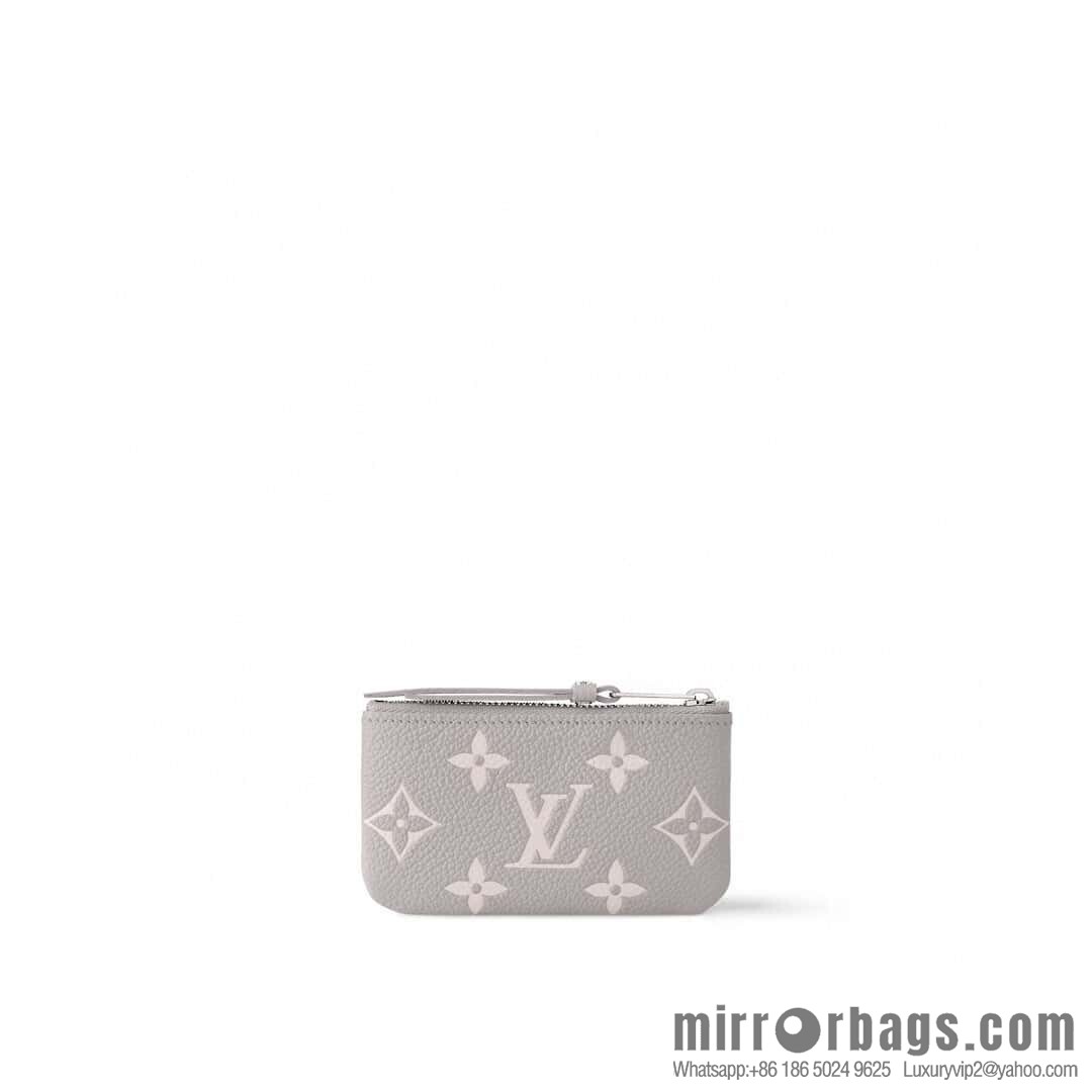 [Original order boutique] M13793 taro purple, full leather key bag, change bag.