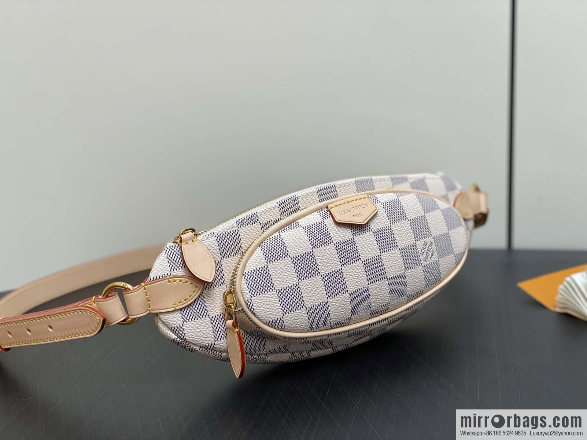 [Original order boutique] N00230 white grid, small fanny pack, the new KEEPIT fanny pack of the season