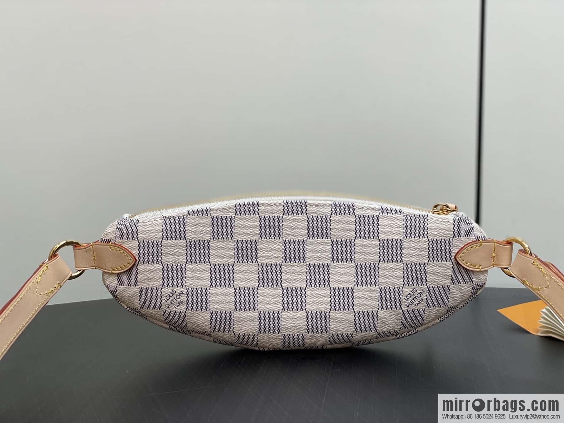 [Original order boutique] N00230 white grid, small fanny pack, the new KEEPIT fanny pack of the season