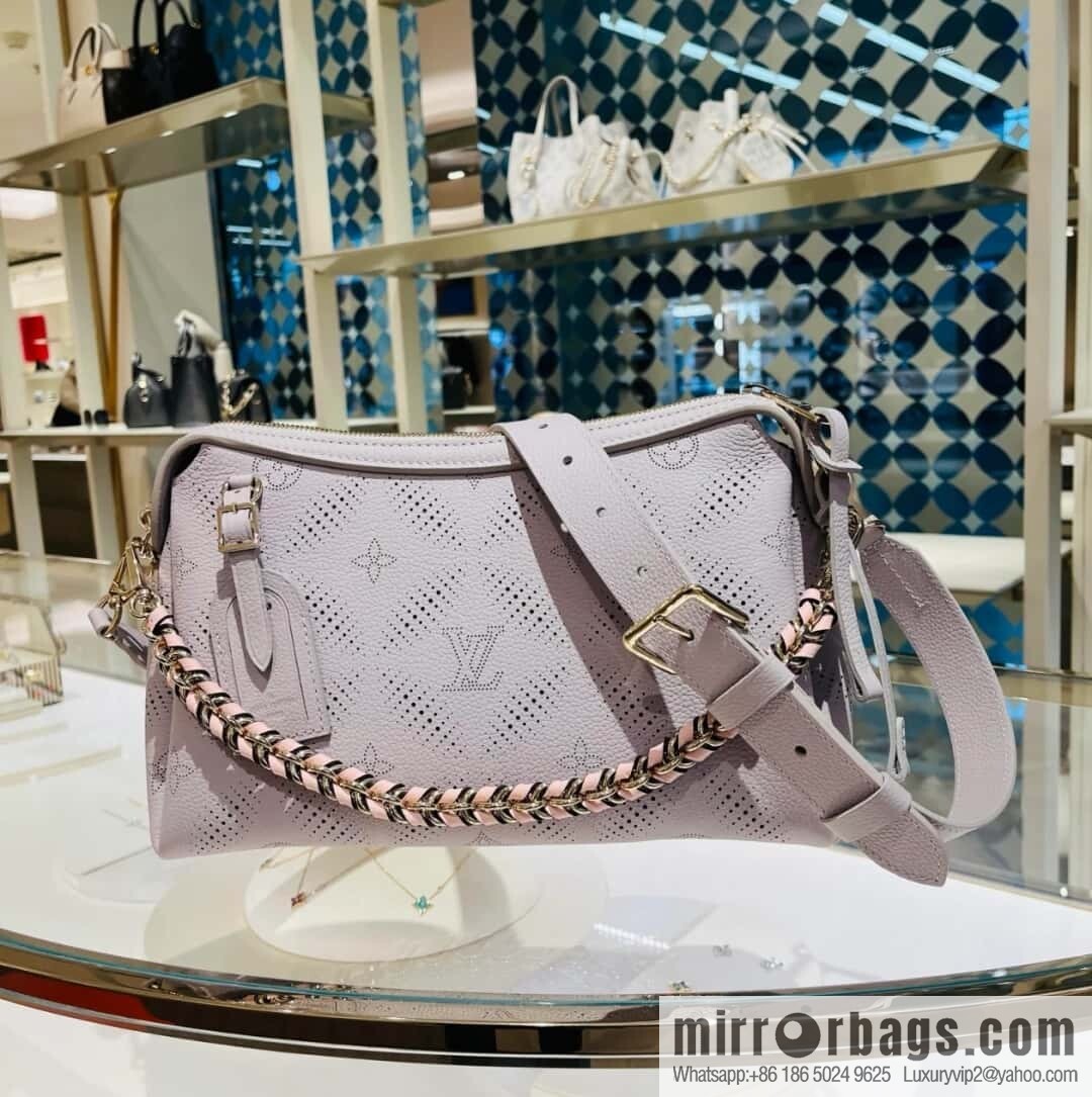 [Premium‑quality] M13157 taro purple, full leather hollow chain bag Hand It All small handbag