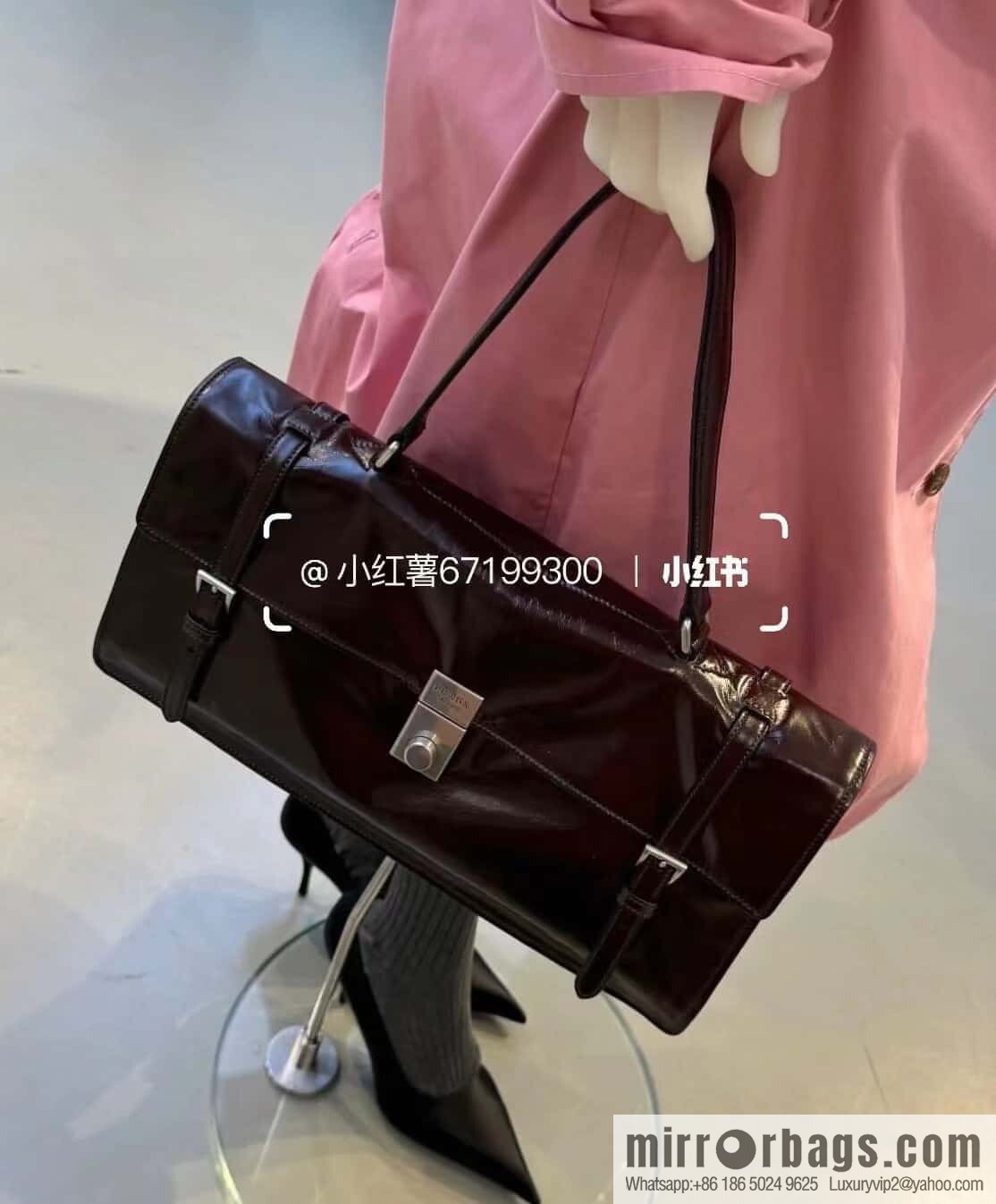 PRADA 🎉 new pen holder bag 🎉 1BN024 large 🎉🎉 burgundy