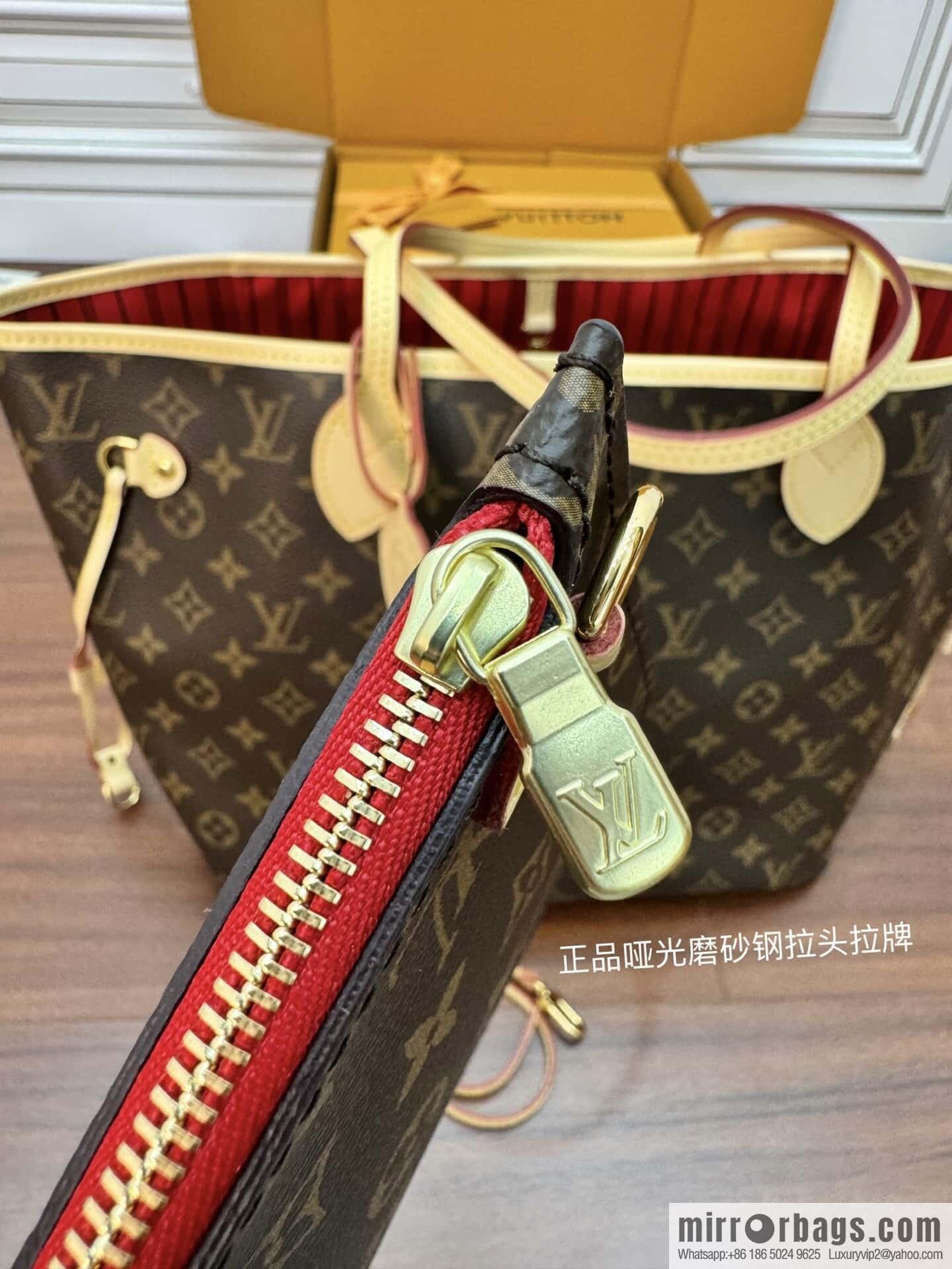 LV M46987 CUSTOMIZABLE Neverfull MM