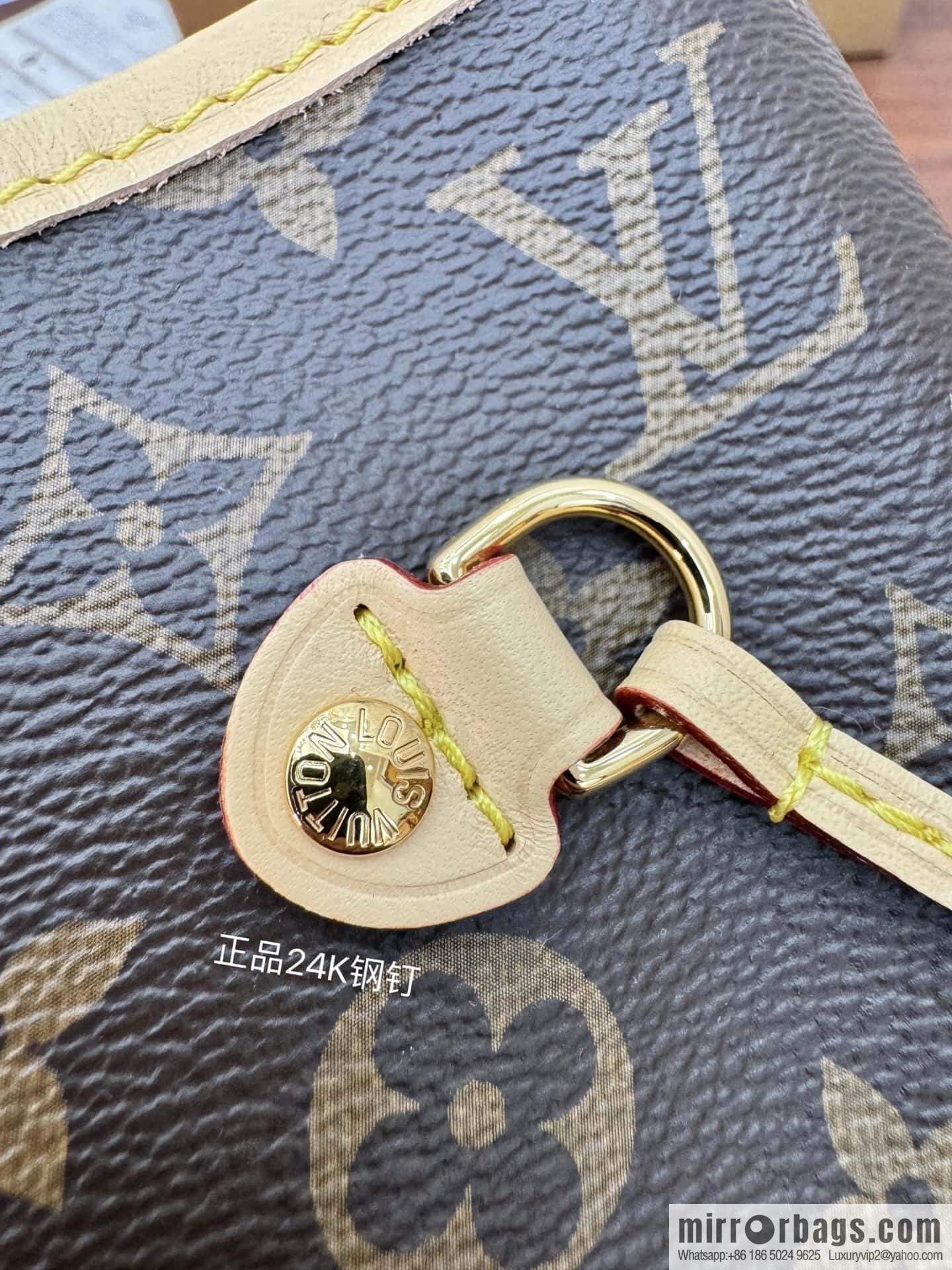 LV M46987 CUSTOMIZABLE Neverfull MM