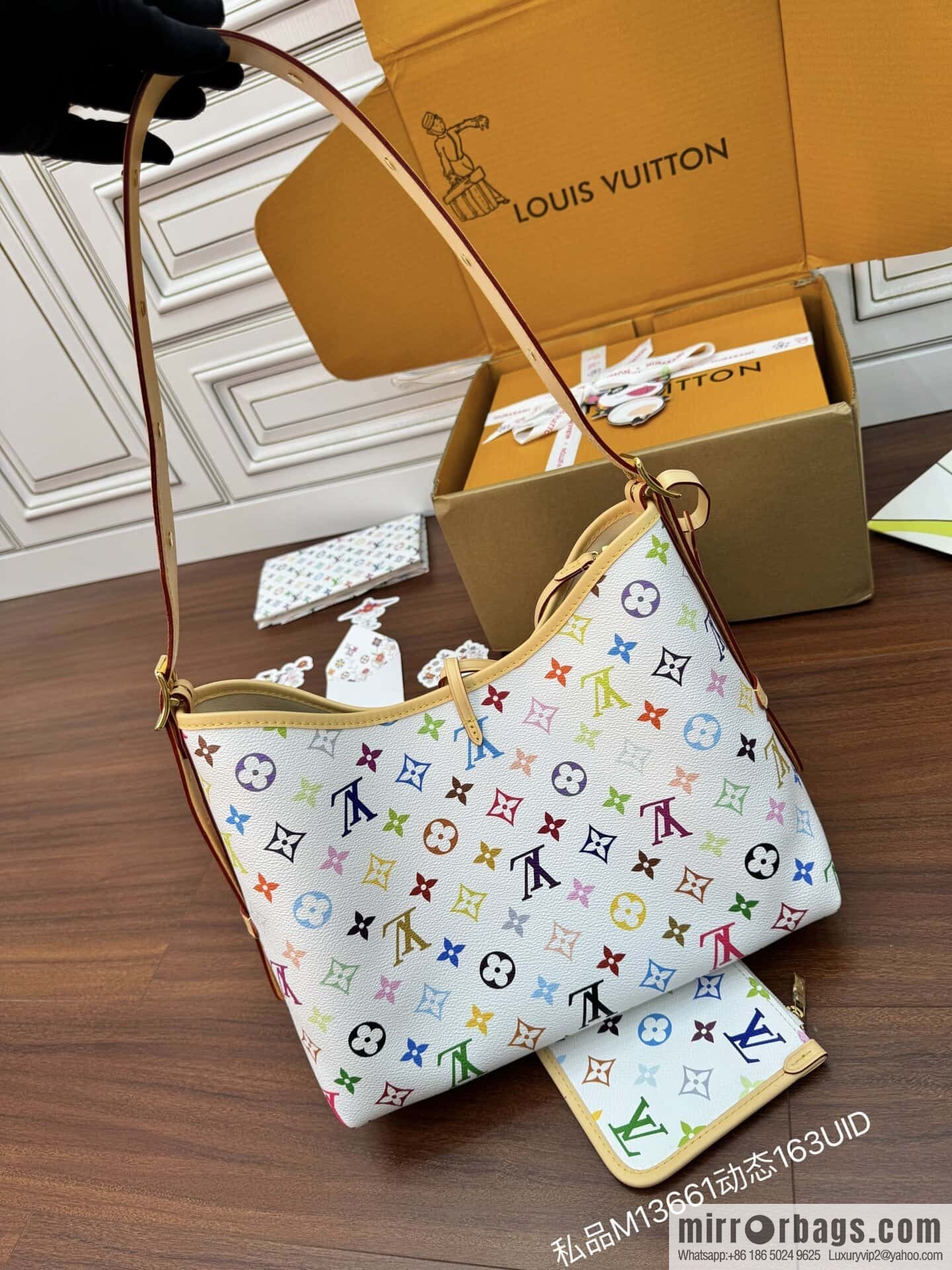LV M13661 LV x TM CarryAll PM