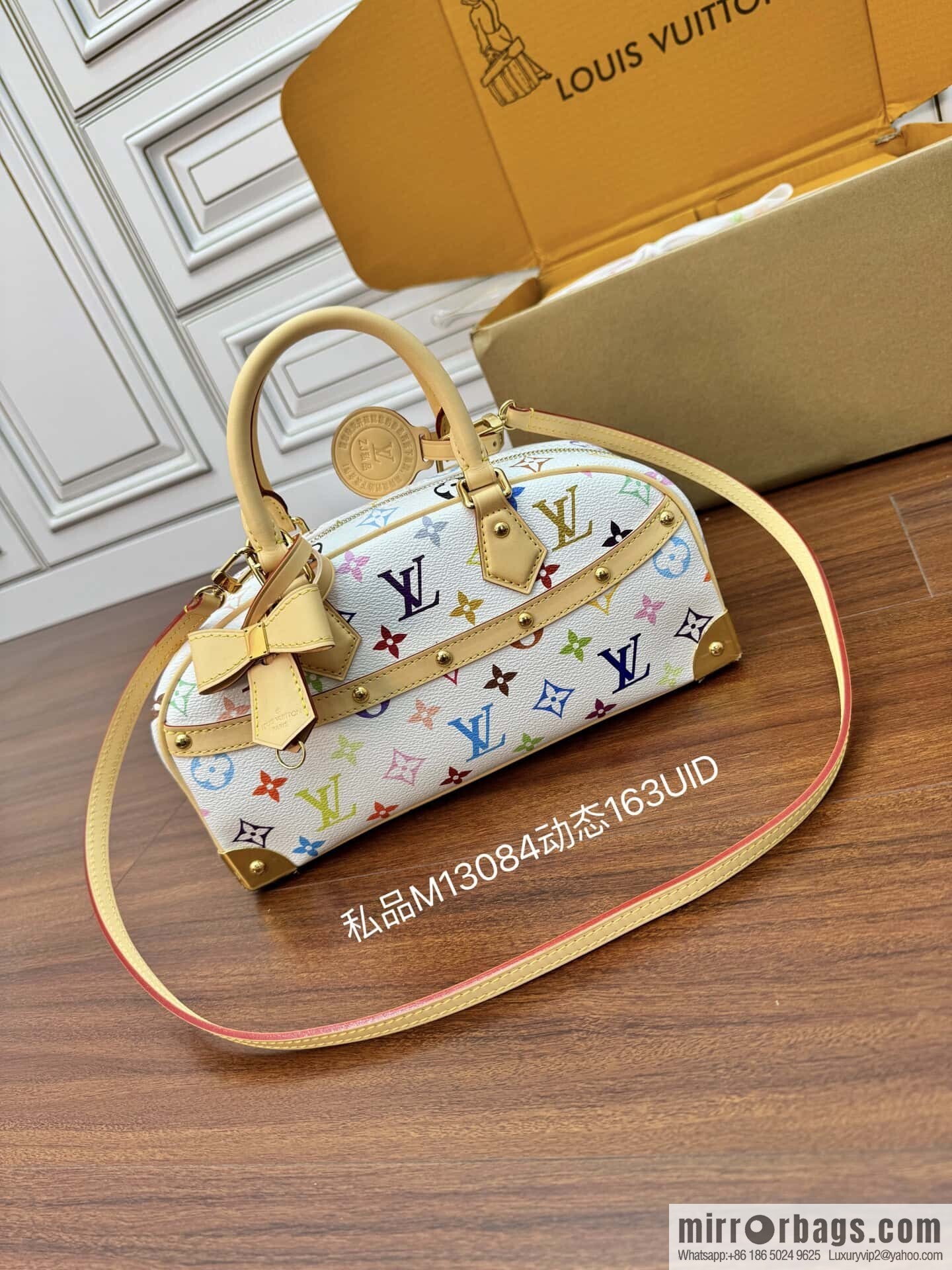 LV M13084 LV x TM Handbag East West