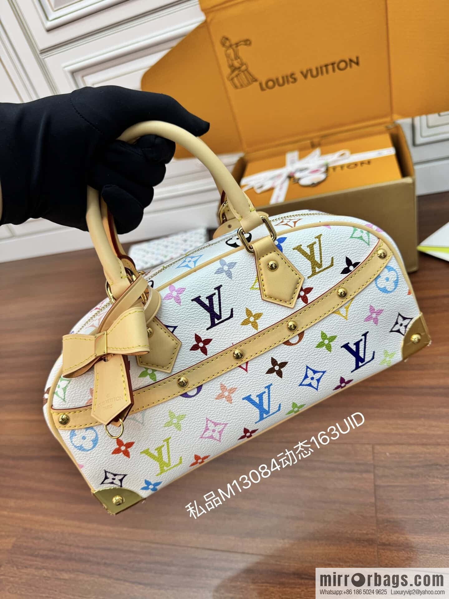 LV M13084 LV x TM Handbag East West