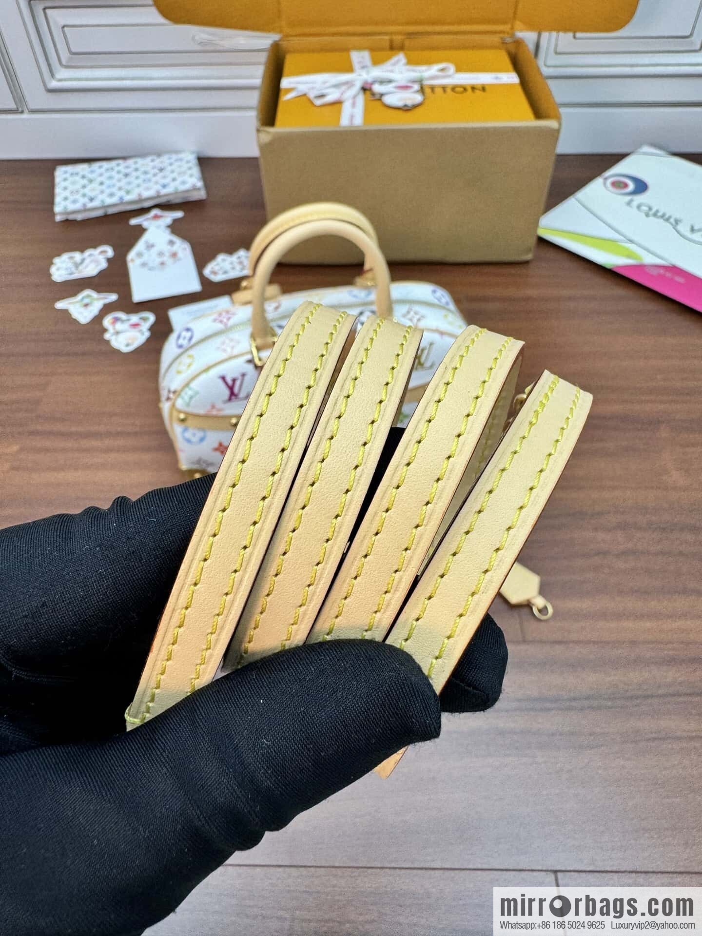 LV M13084 LV x TM Handbag East West