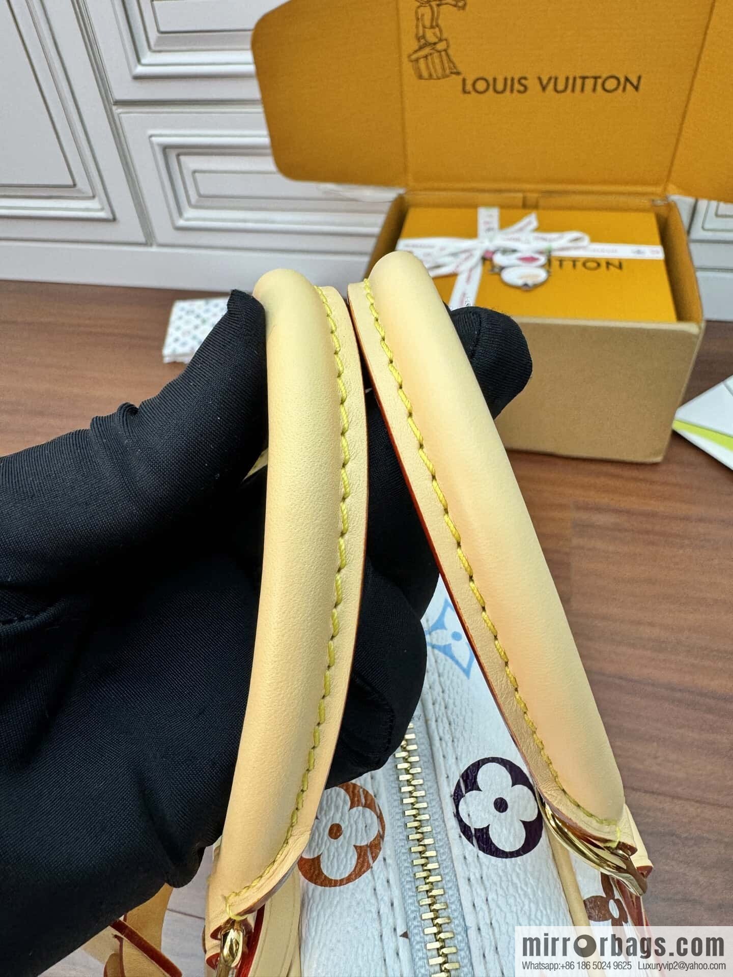LV M13084 LV x TM Handbag East West