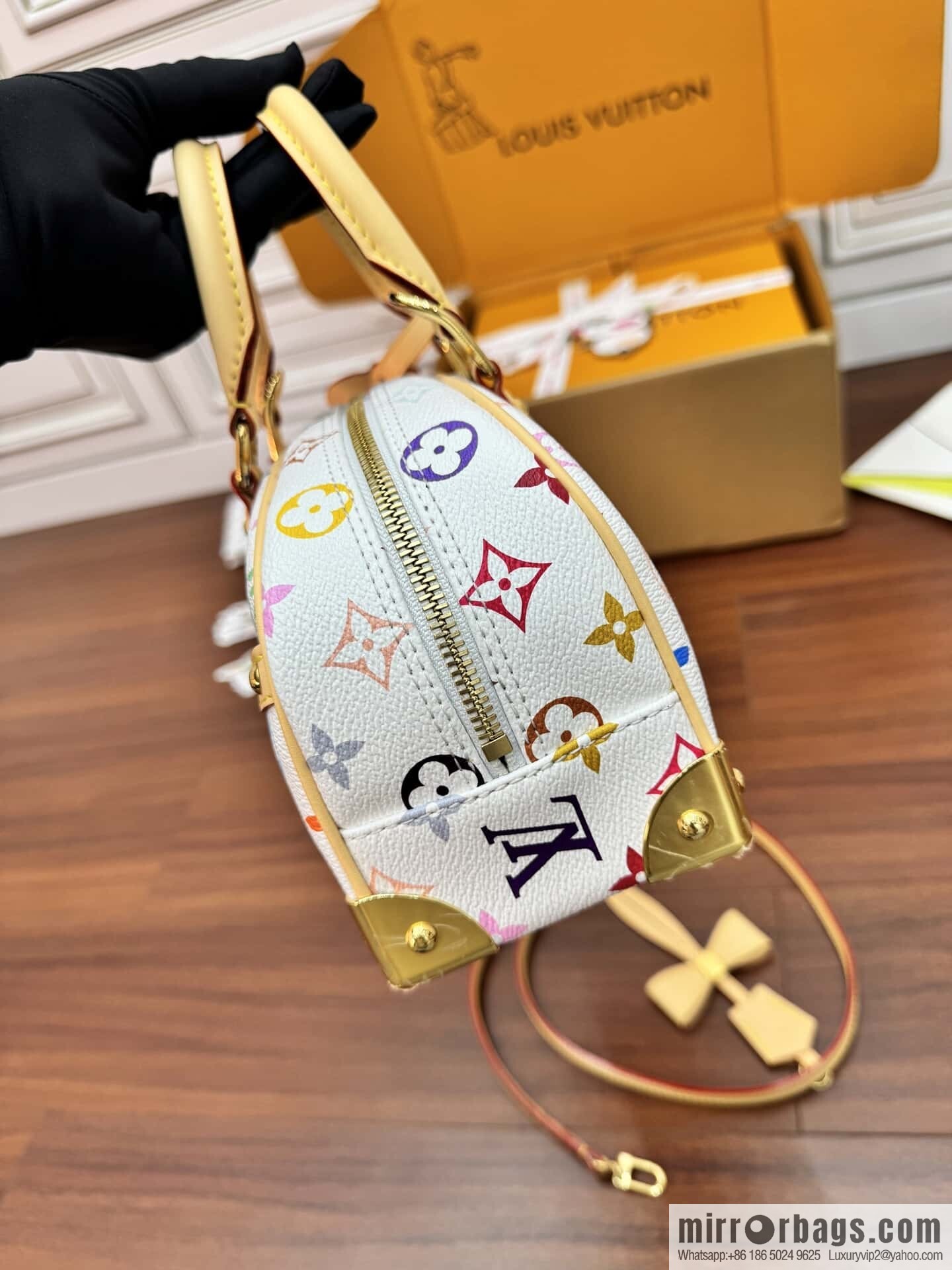 LV M13084 LV x TM Handbag East West