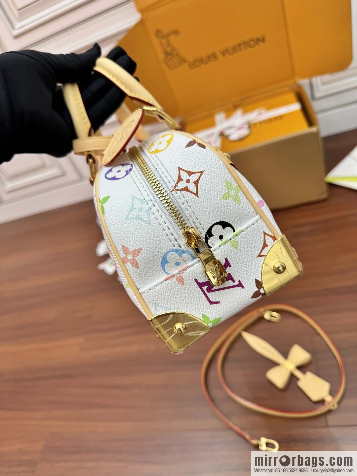 LV M13084 LV x TM Handbag East West
