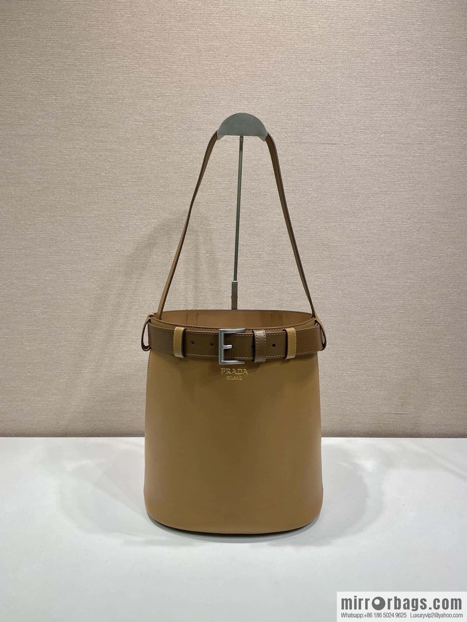 PRADA 🎉 new bucket bag 🎉 1BE085 🎉🎉 brown