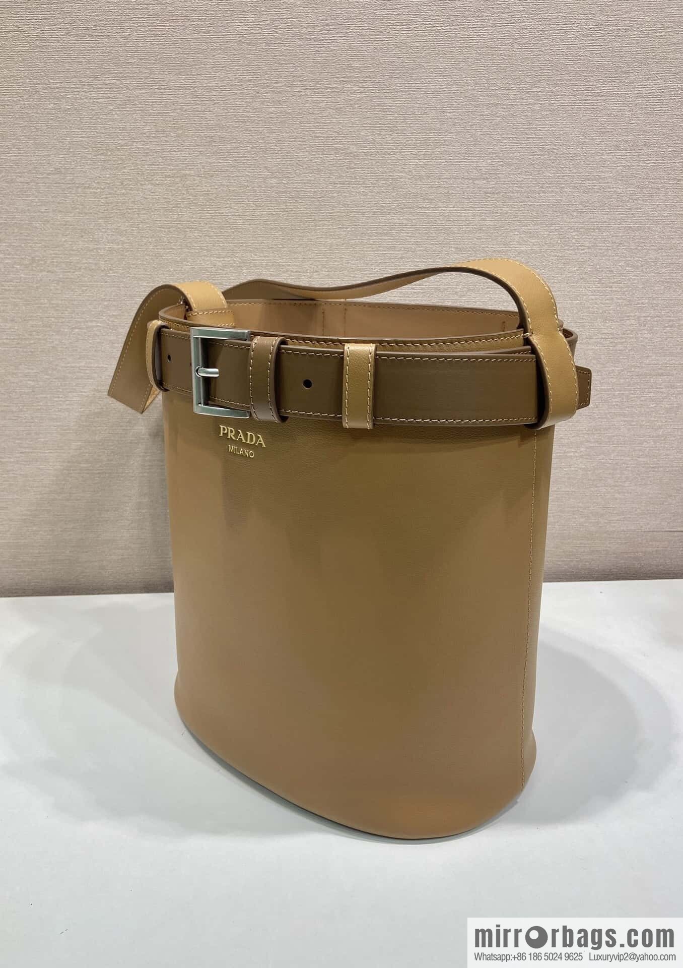 PRADA 🎉 new bucket bag 🎉 1BE085 🎉🎉 brown