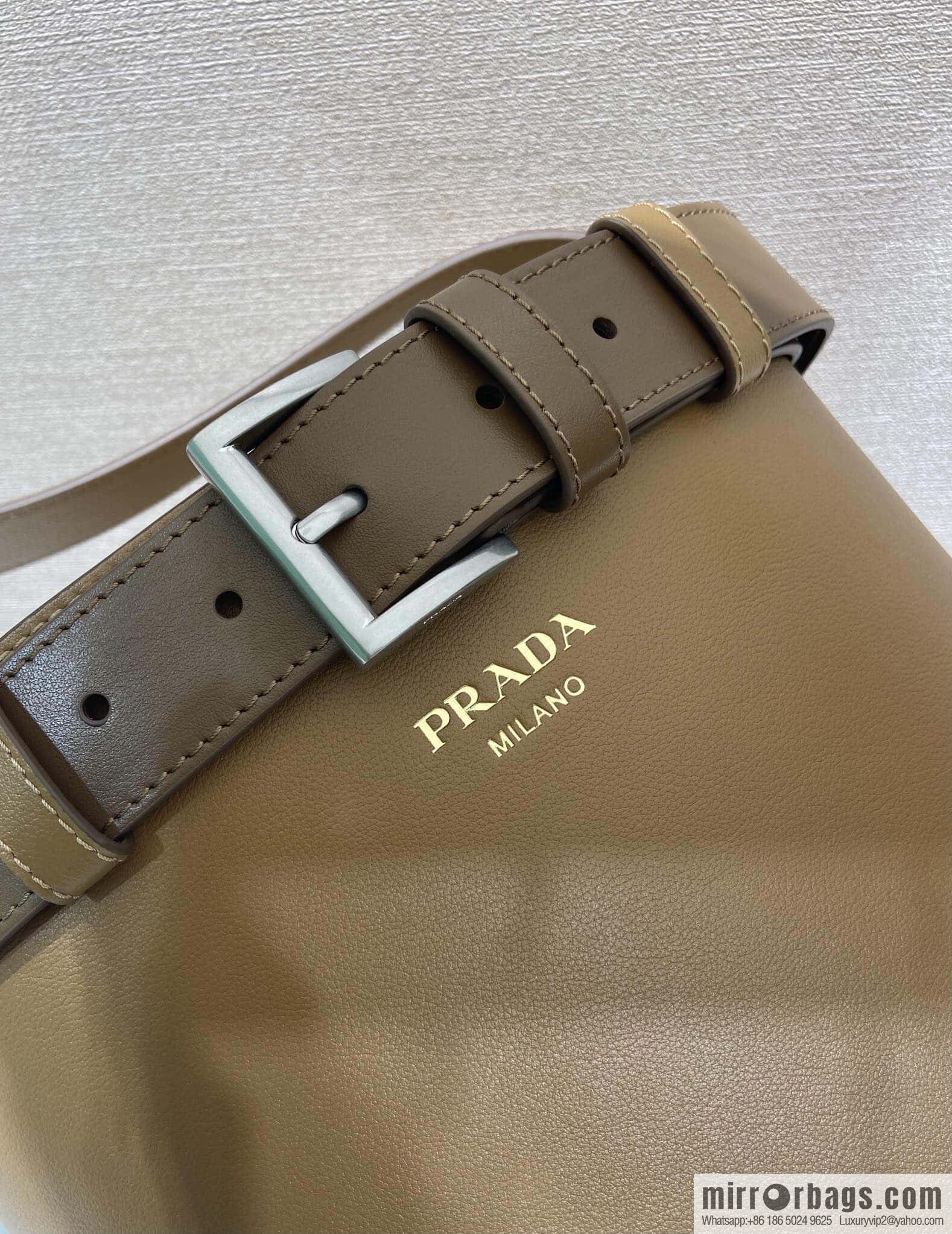 PRADA 🎉 new bucket bag 🎉 1BE085 🎉🎉 brown