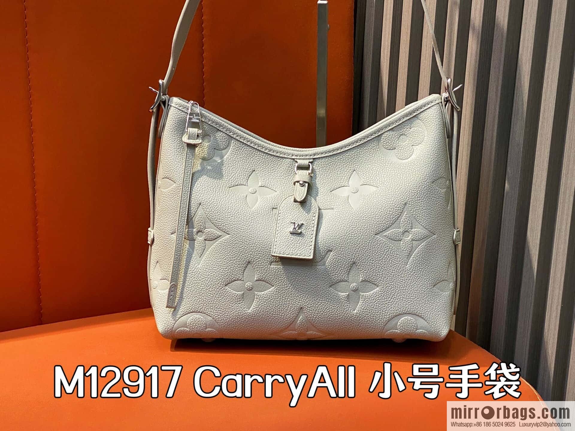 [Boutique‑grade] M12917 light gray, taro purple, full leather shopping bag CarryAll small handbag
