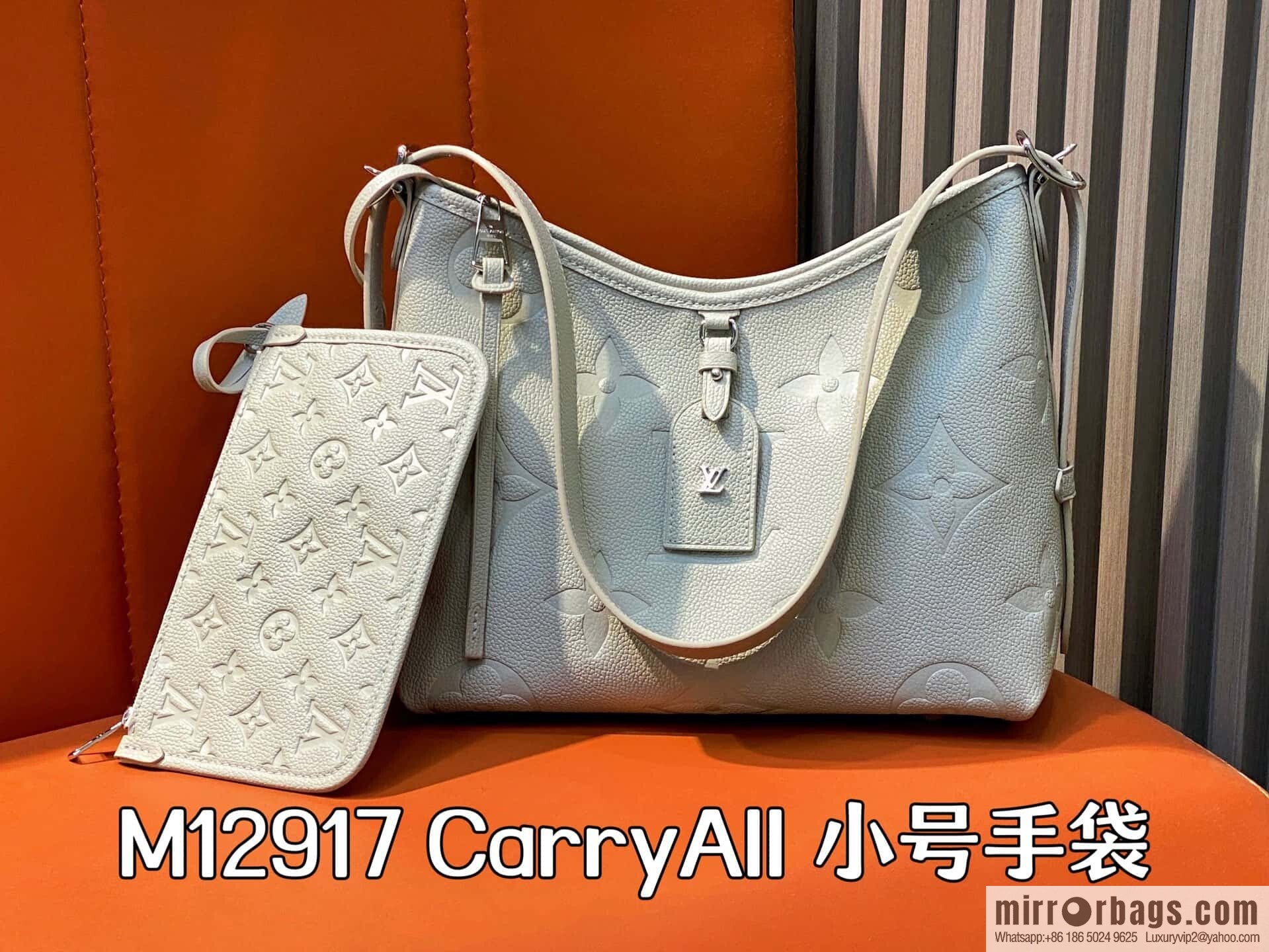 [Boutique‑grade] M12917 light gray, taro purple, full leather shopping bag CarryAll small handbag