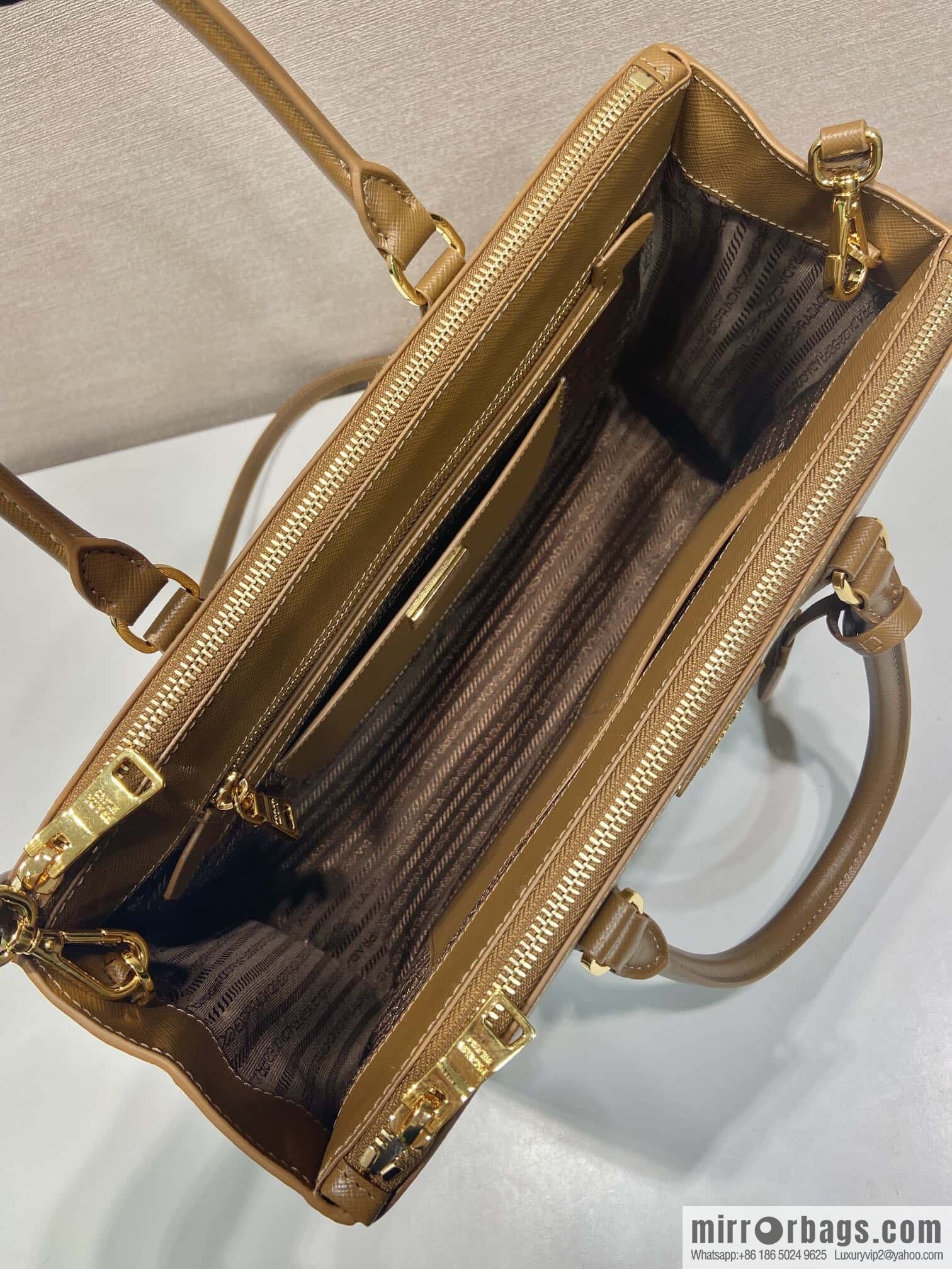 PRADA 💋 classic explosion 1BA274 💋 caramel color