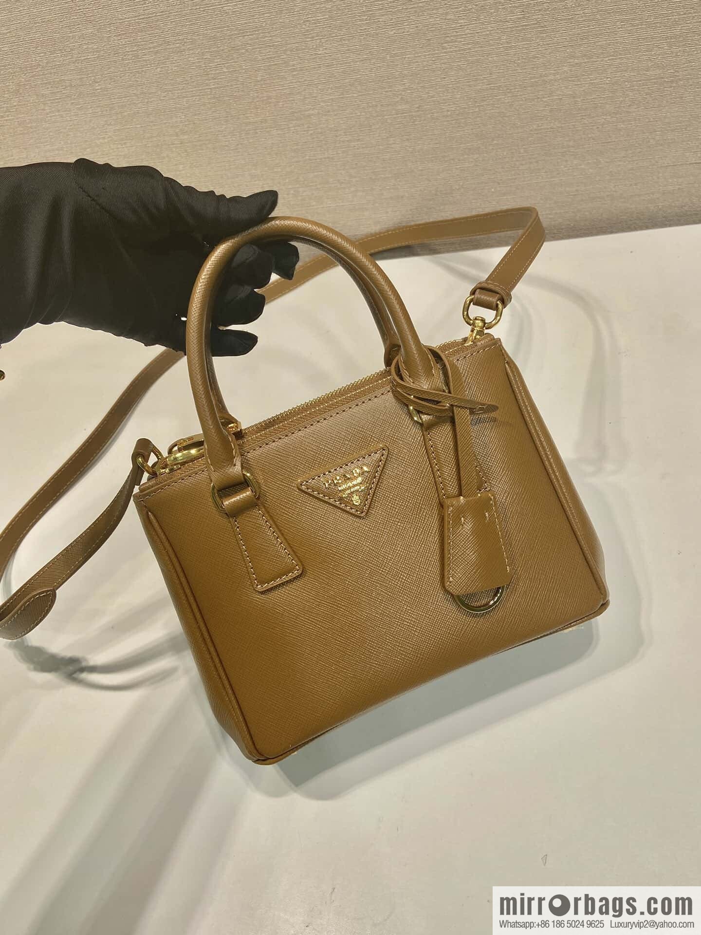 PRADA 🎉 Mini Killer 🎉 1BA906 Caramel