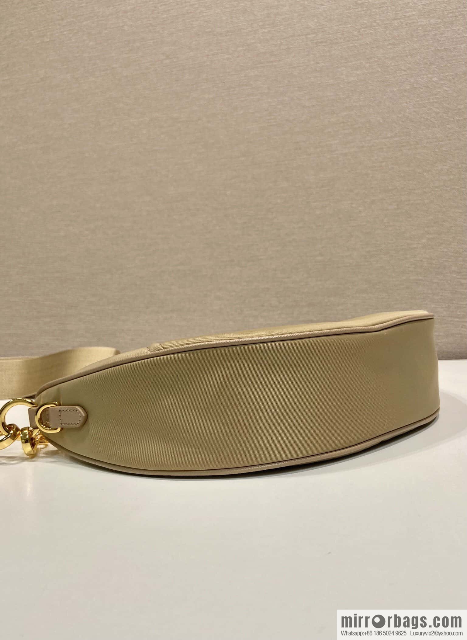 PRADA 🎉 new crescent bag 🎉 1BH222 multifunctional 🎉🎉 apricot