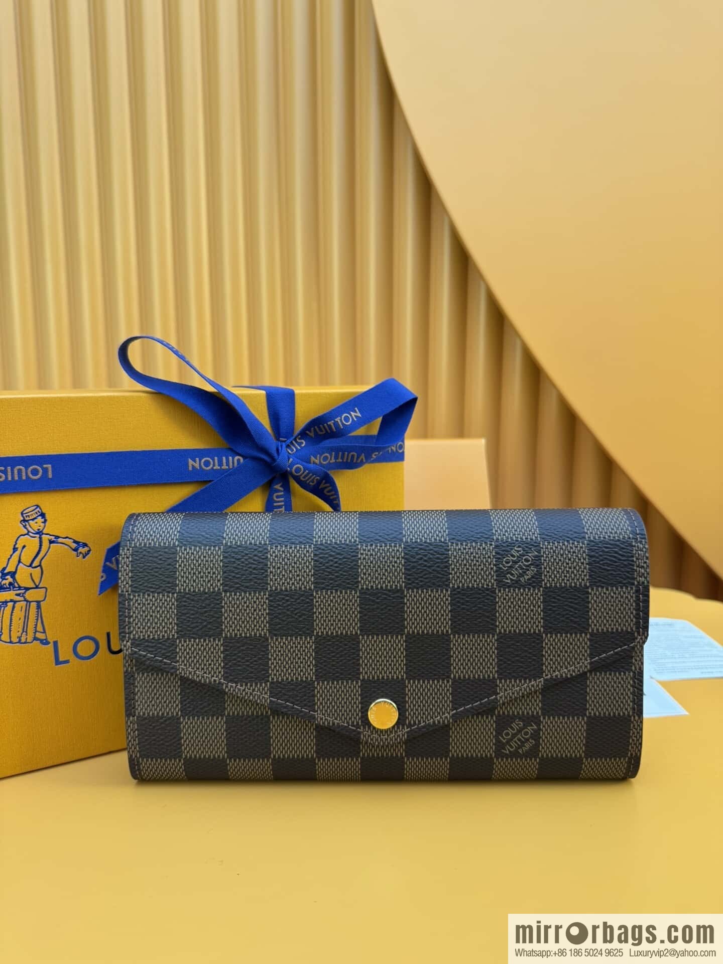 LV Sarah Wallet N63209 [Official Full Chip Version]