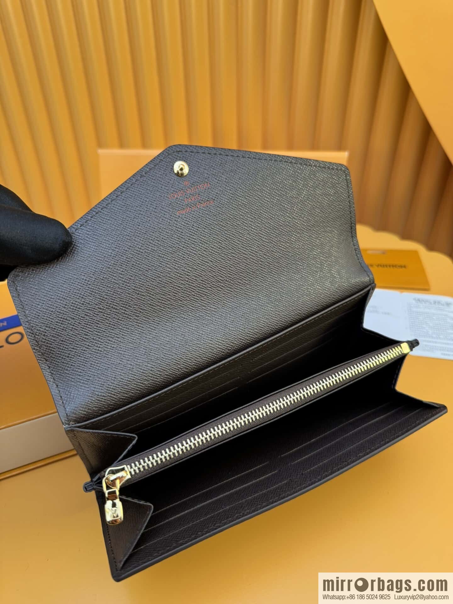 LV Sarah Wallet N63209 [Official Full Chip Version]