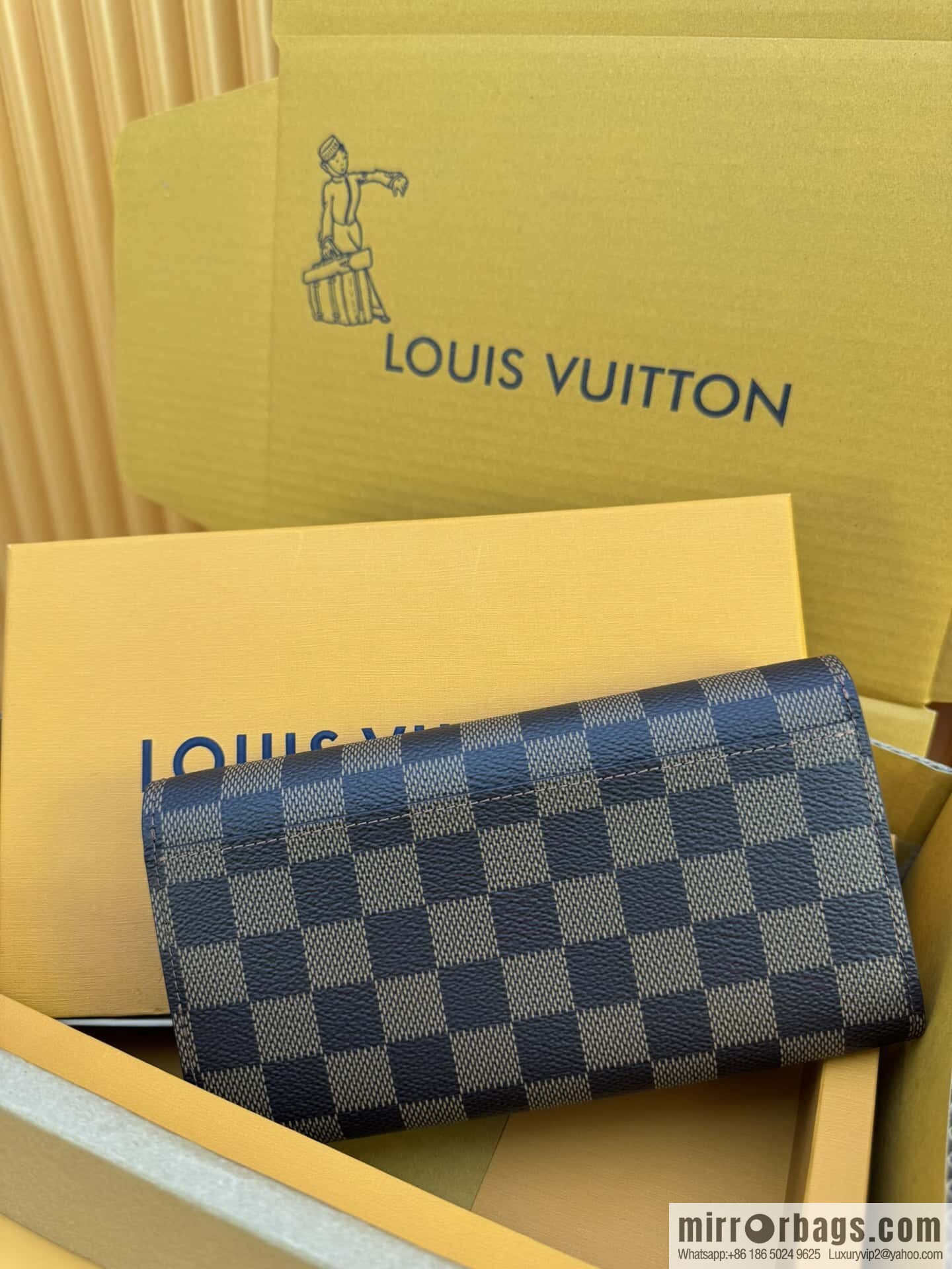 LV Sarah Wallet N63209 [Official Full Chip Version]