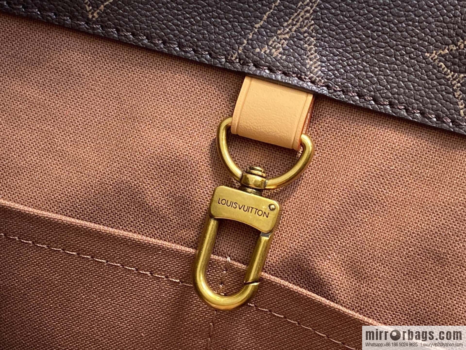 [Boutique‑grade] M13928 presbyopia brown, shopping bag, square bag, Shopper Tote handbag.