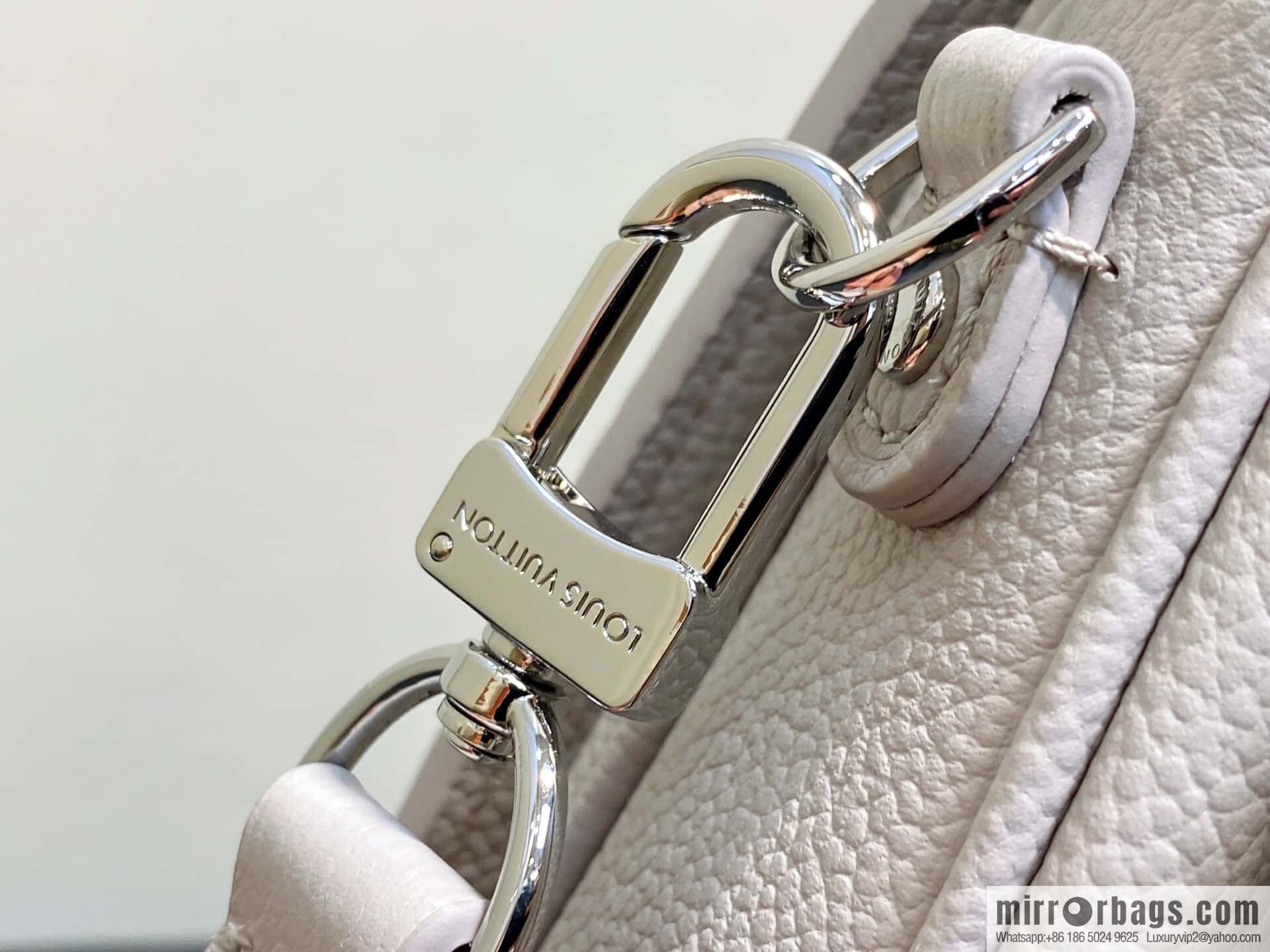 [Original order boutique] M41487 hazy gray taro purple, full leather embossed messenger bag Pochette Métis handbag