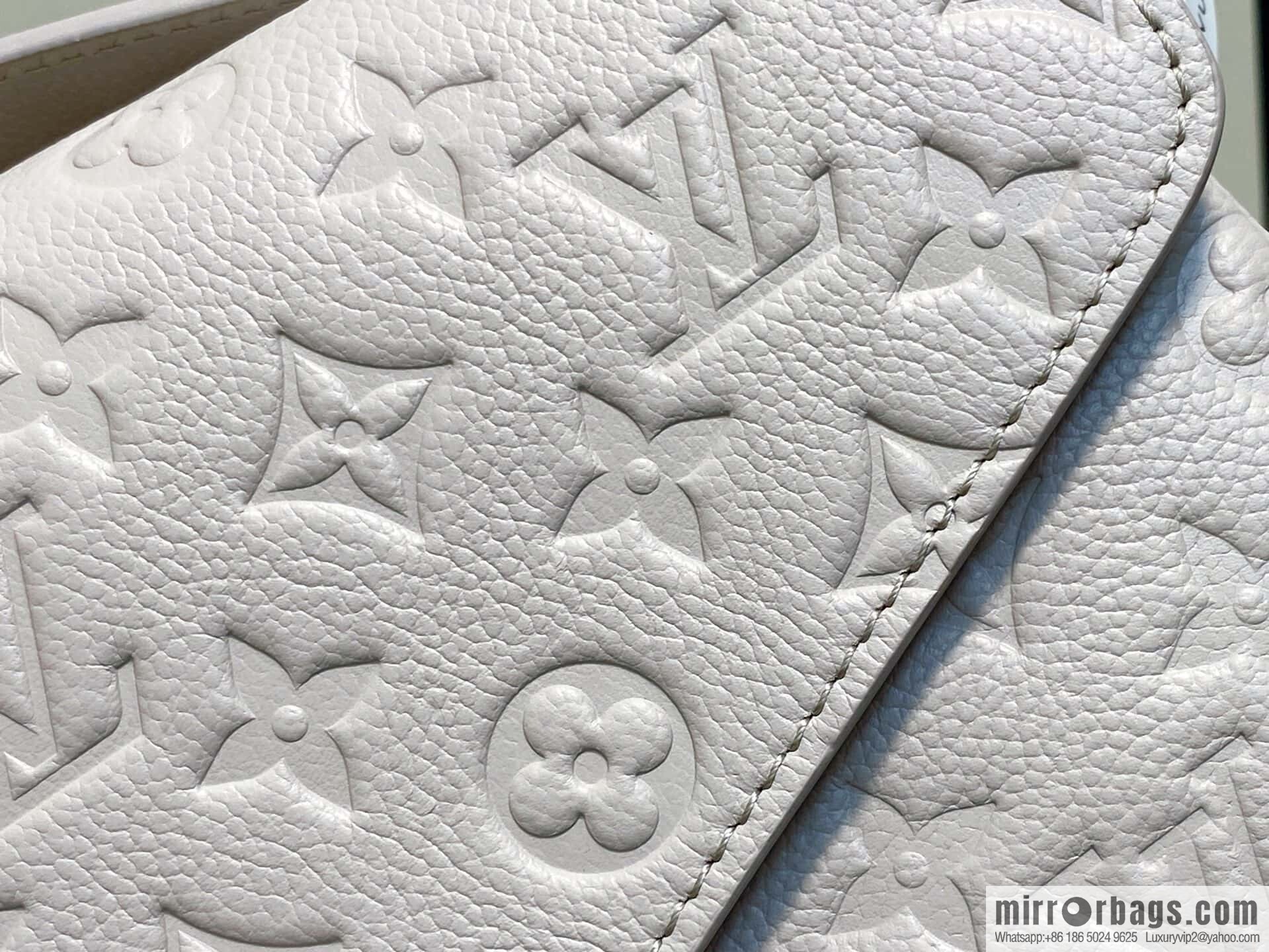 [Original order boutique] M41487 hazy gray taro purple, full leather embossed messenger bag Pochette Métis handbag