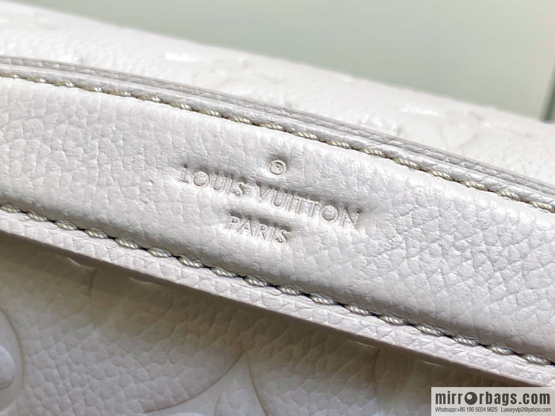 [Original order boutique] M41487 hazy gray taro purple, full leather embossed messenger bag Pochette Métis handbag