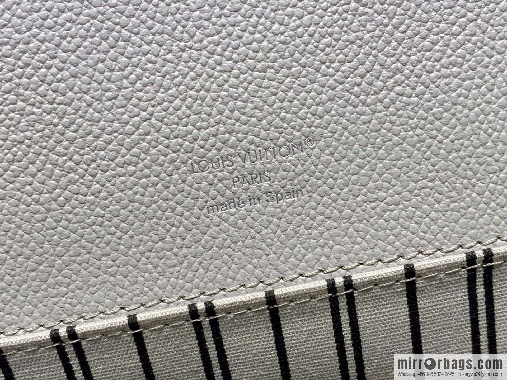 [Original order boutique] M41487 hazy gray taro purple, full leather embossed messenger bag Pochette Métis handbag