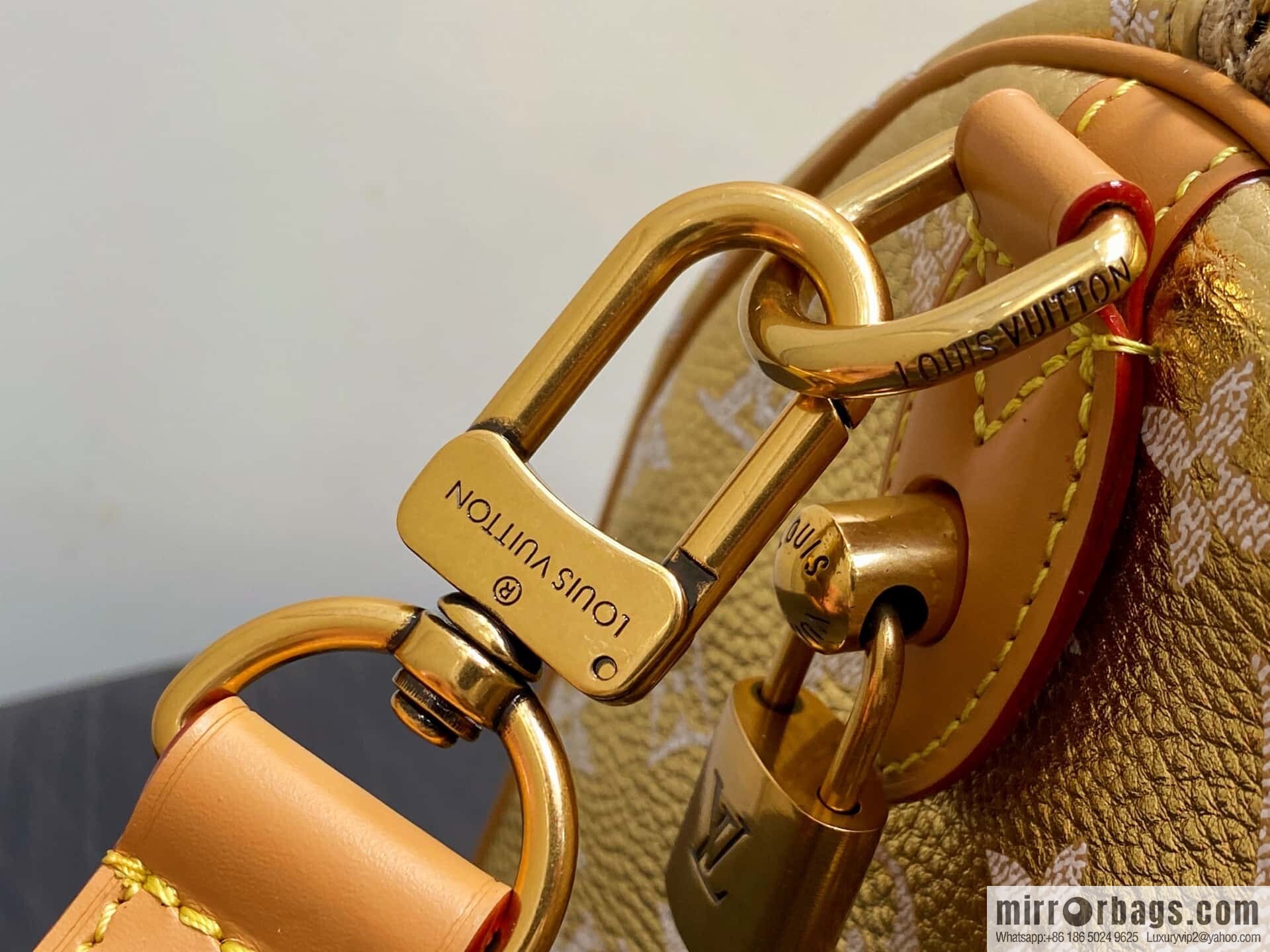 [Original order boutique] M24440 gold, full leather speedy pillow bag SPEEDY P9 BANDOULIZRE25 handbag