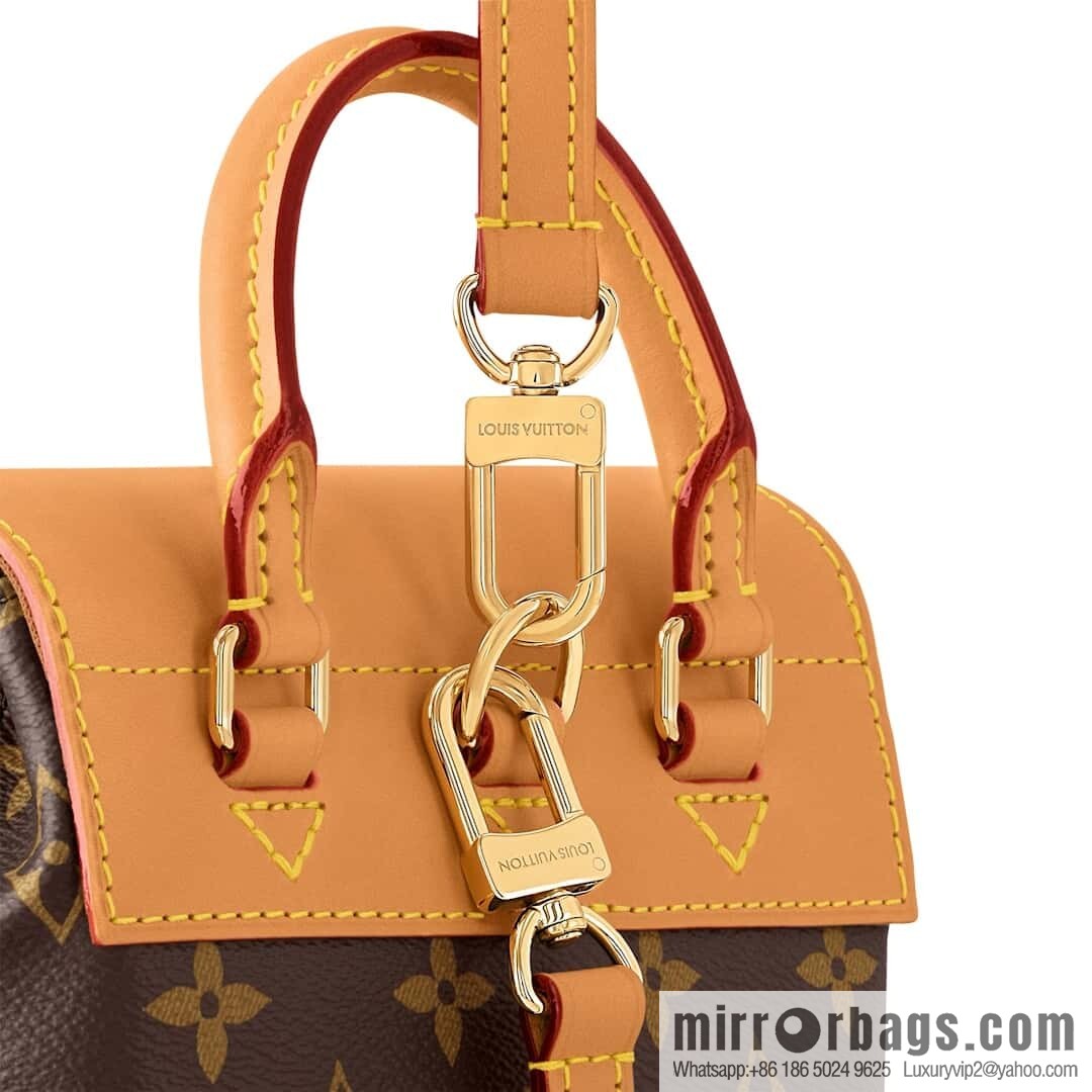 [Original order boutique] M14651 presbyopia yellow leather, mini backpack SOHO mini backpack