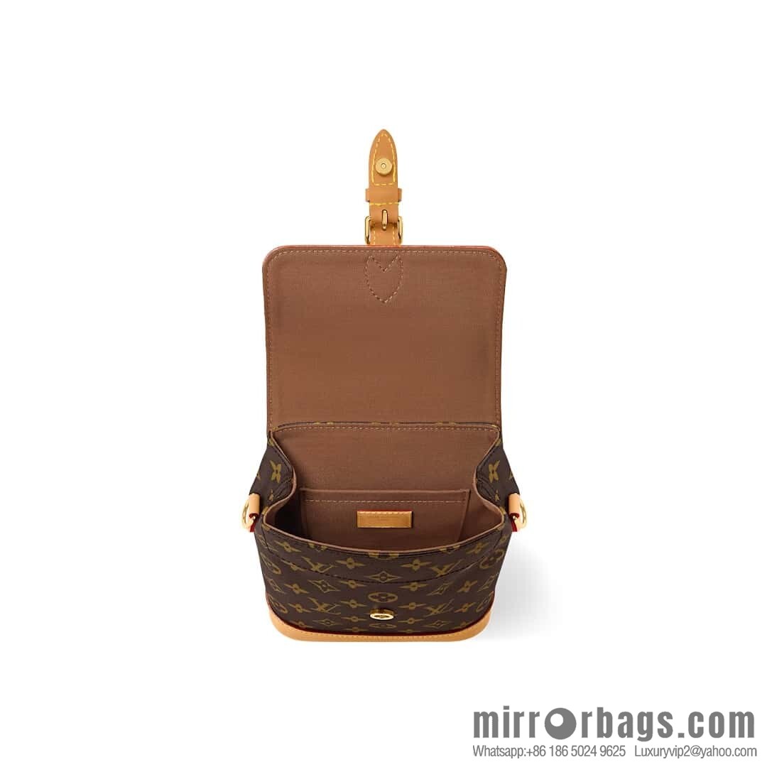 [Original order boutique] M14651 presbyopia yellow leather, mini backpack SOHO mini backpack