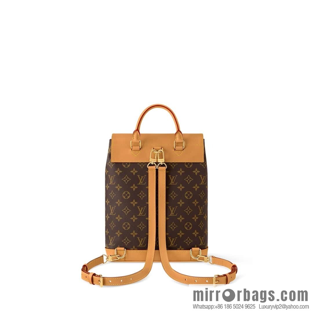 [Boutique‑grade] M14653 presbyopia yellow leather, backpack SOHO backpack