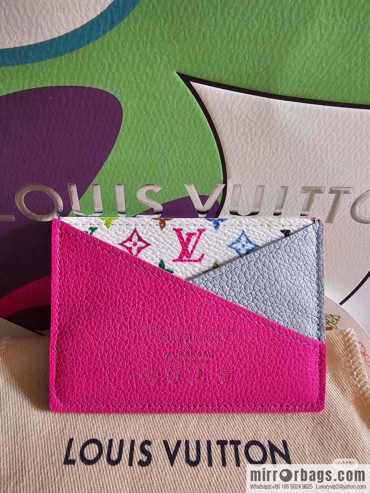 [Boutique‑grade] M14139 green, card bag wallet Criss-Cross LV x TM card holder