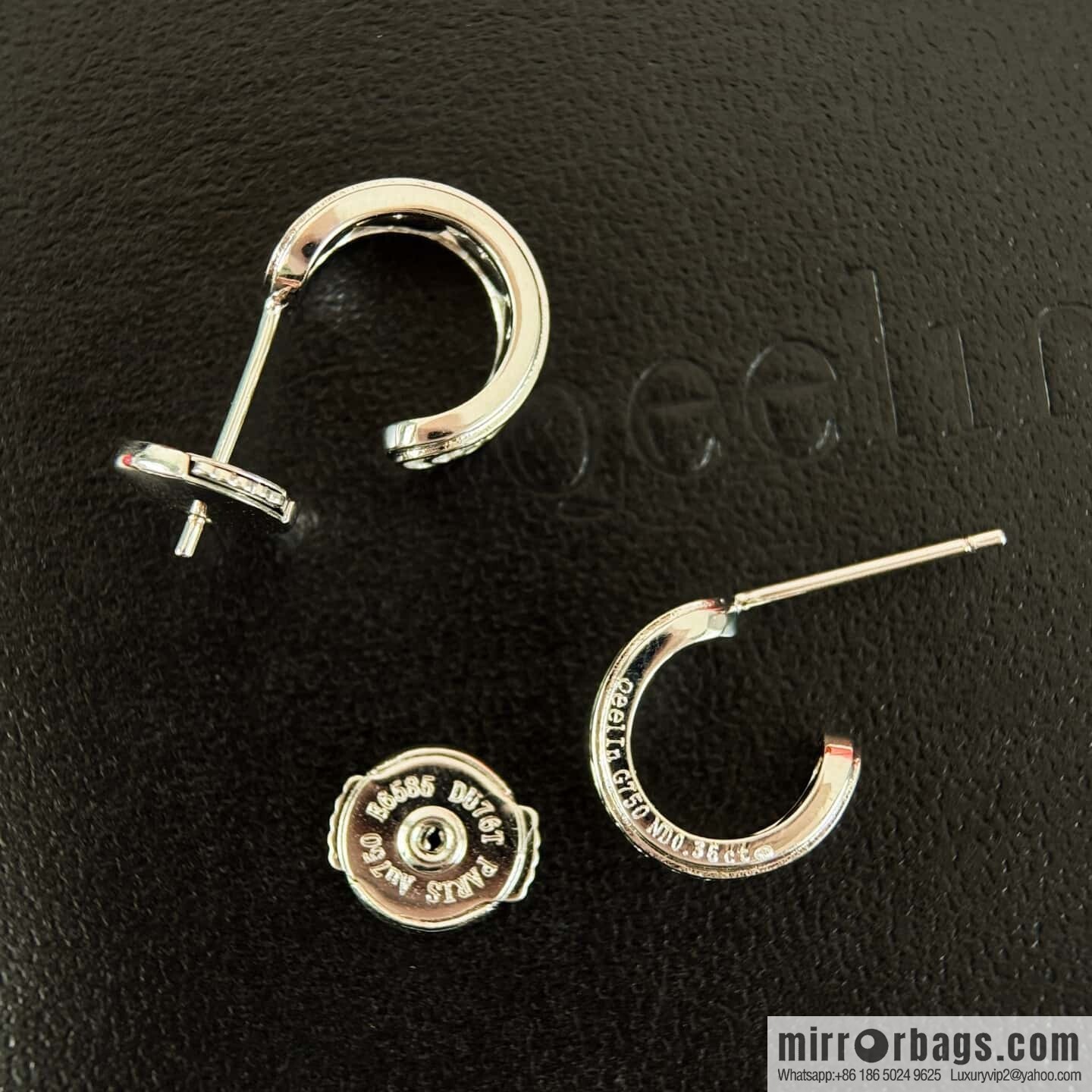 ❗️New ❗️ ☀️ Qeelin Petite Wulu full diamond gourd stud earrings ☀️