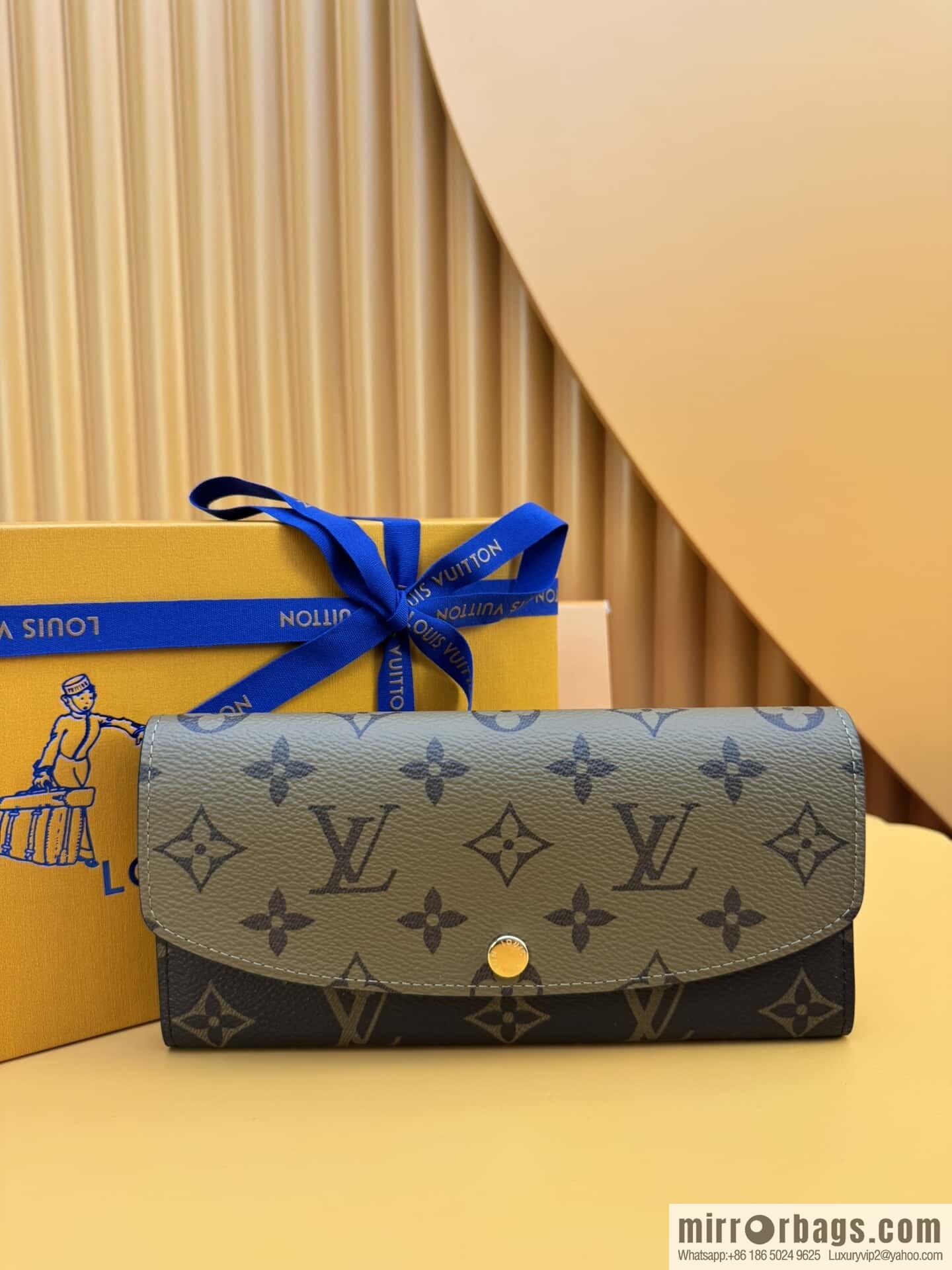 LV Emilie Wallet M82157 [Official Full Chip Version]