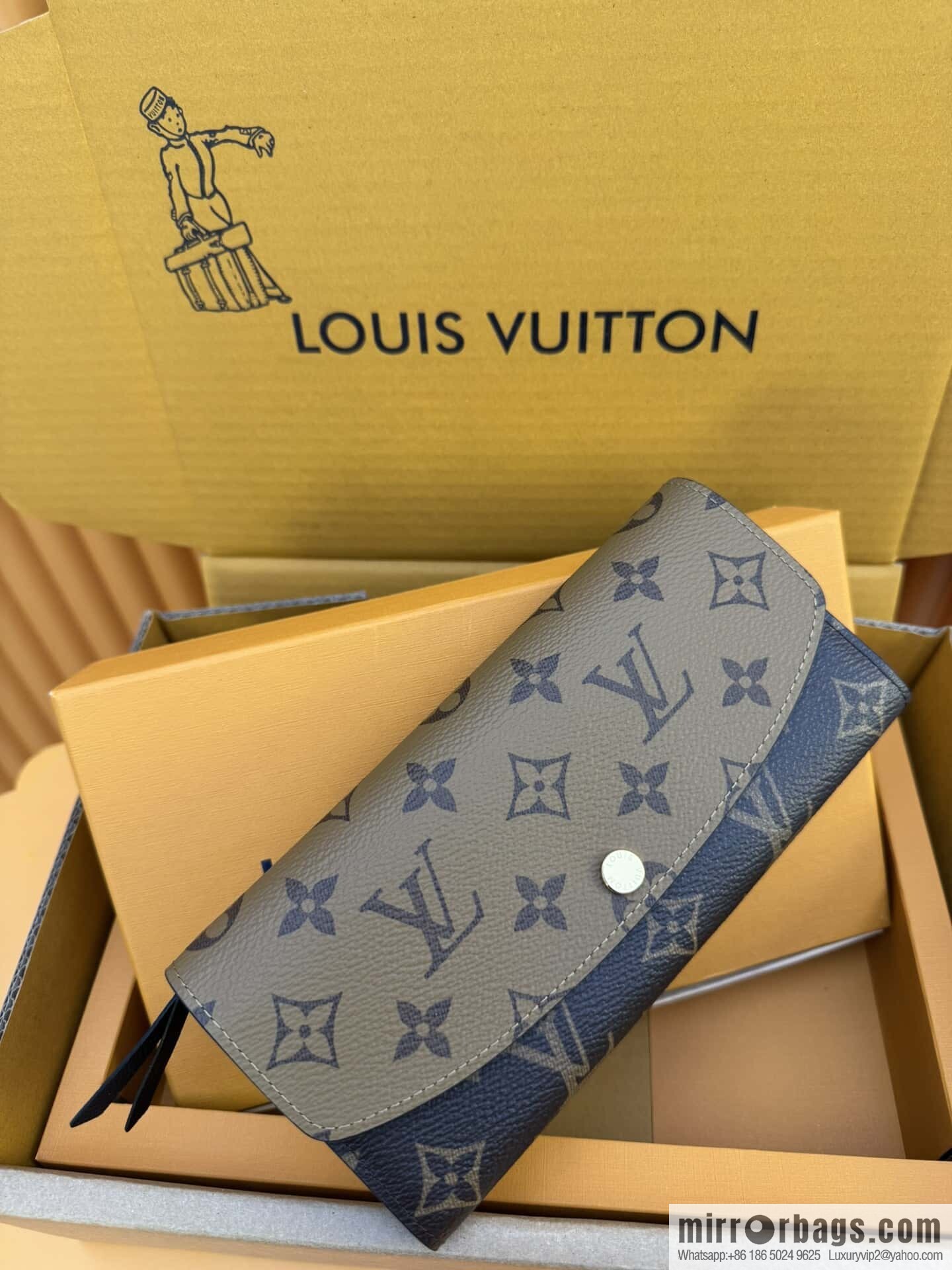 LV Emilie Wallet M82157 [Official Full Chip Version]