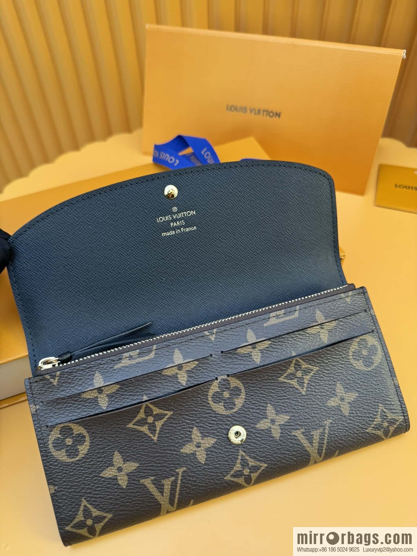 LV Emilie Wallet M82157 [Official Full Chip Version]