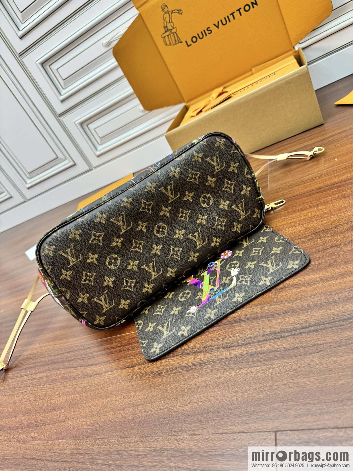 LV M13271 LV x TM Neverfull MM