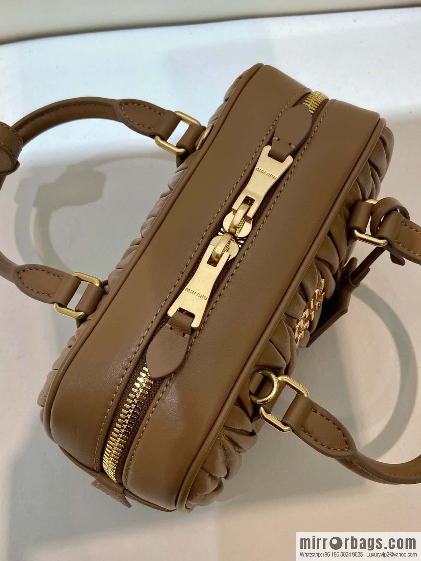 Sheepskin Textured Retro Rectangle Bag | Leather Bowling Bag 5BB142 💕💕