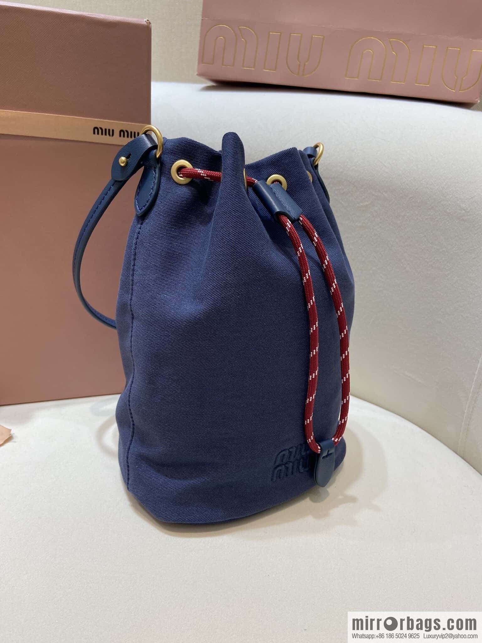 MIUMIU 🎉 new bucket bag 🎉 5NR038 🎉🎉 blue