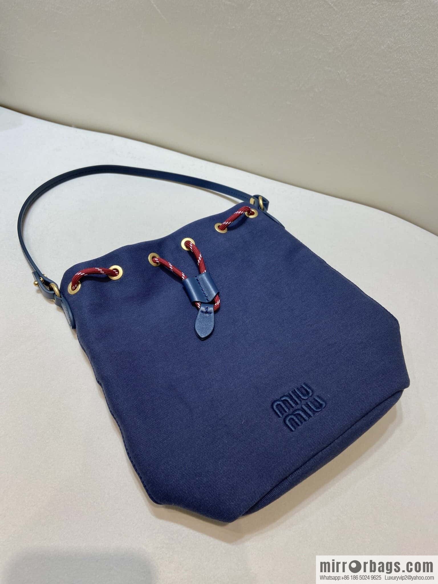 MIUMIU 🎉 new bucket bag 🎉 5NR038 🎉🎉 blue